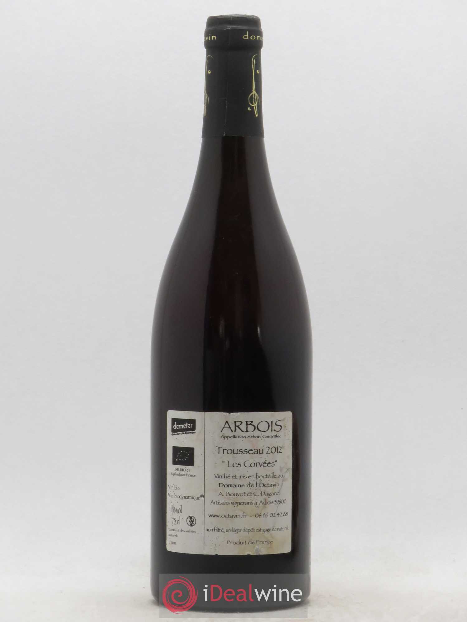 Arbois Les Corvées Commandatore Domaine de l'Octavin 2012 - Posten von 1 Flasche - 1