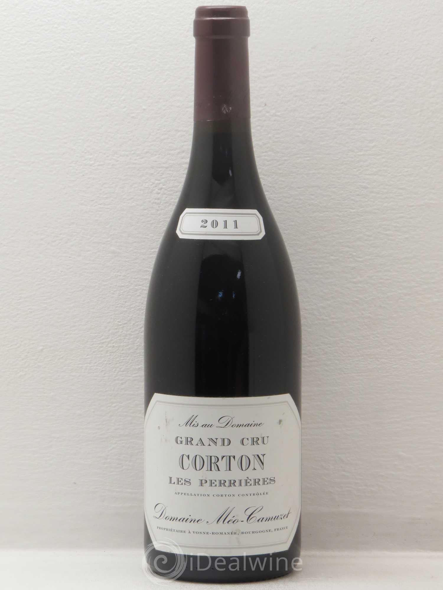 Corton Grand Cru Les Perrières Méo-Camuzet (Domaine) 2011 - Lotto di 1 bottiglia - 0