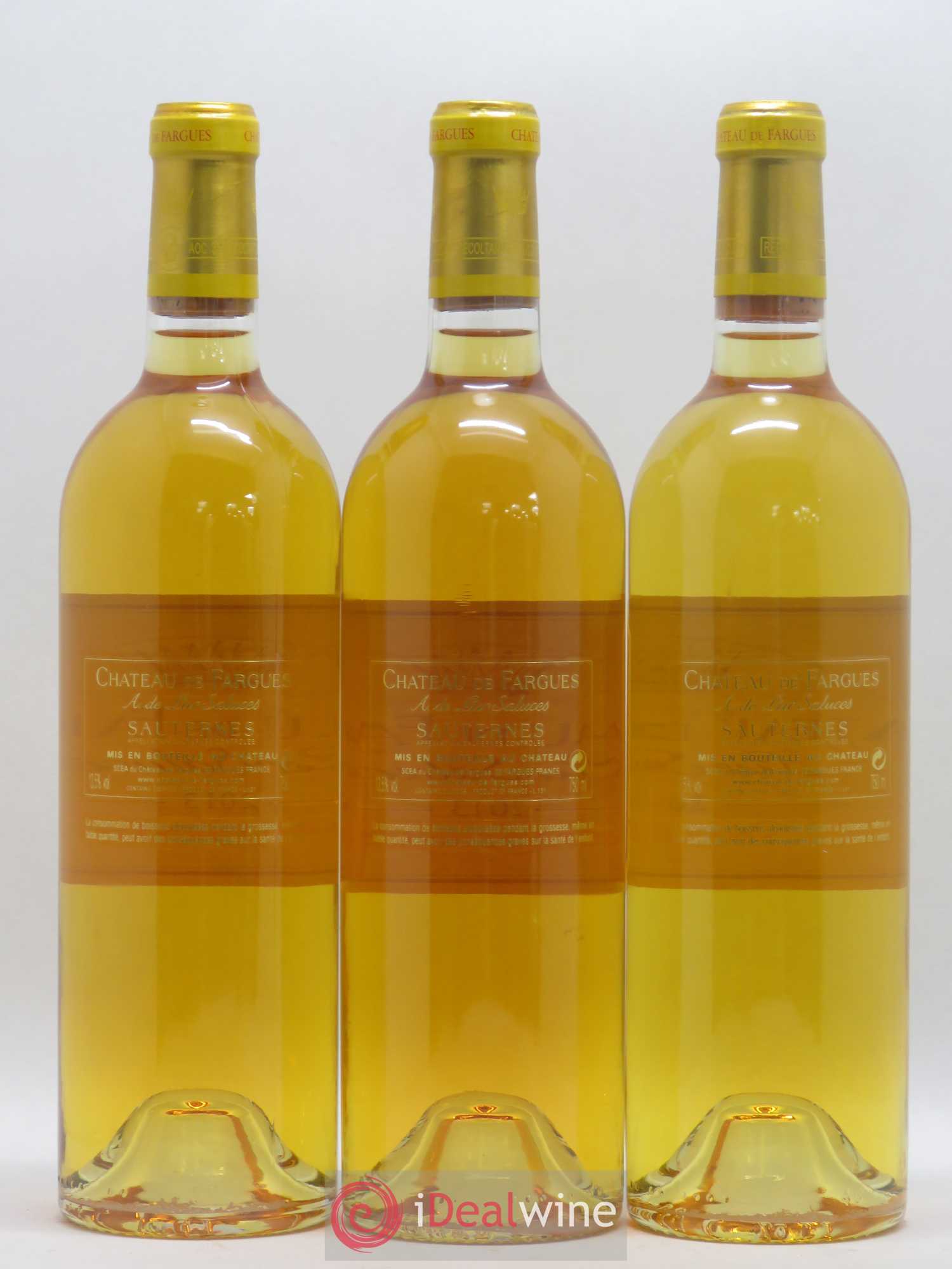 Château de Fargues 2013 - Lotto di 3 bottiglie - 1