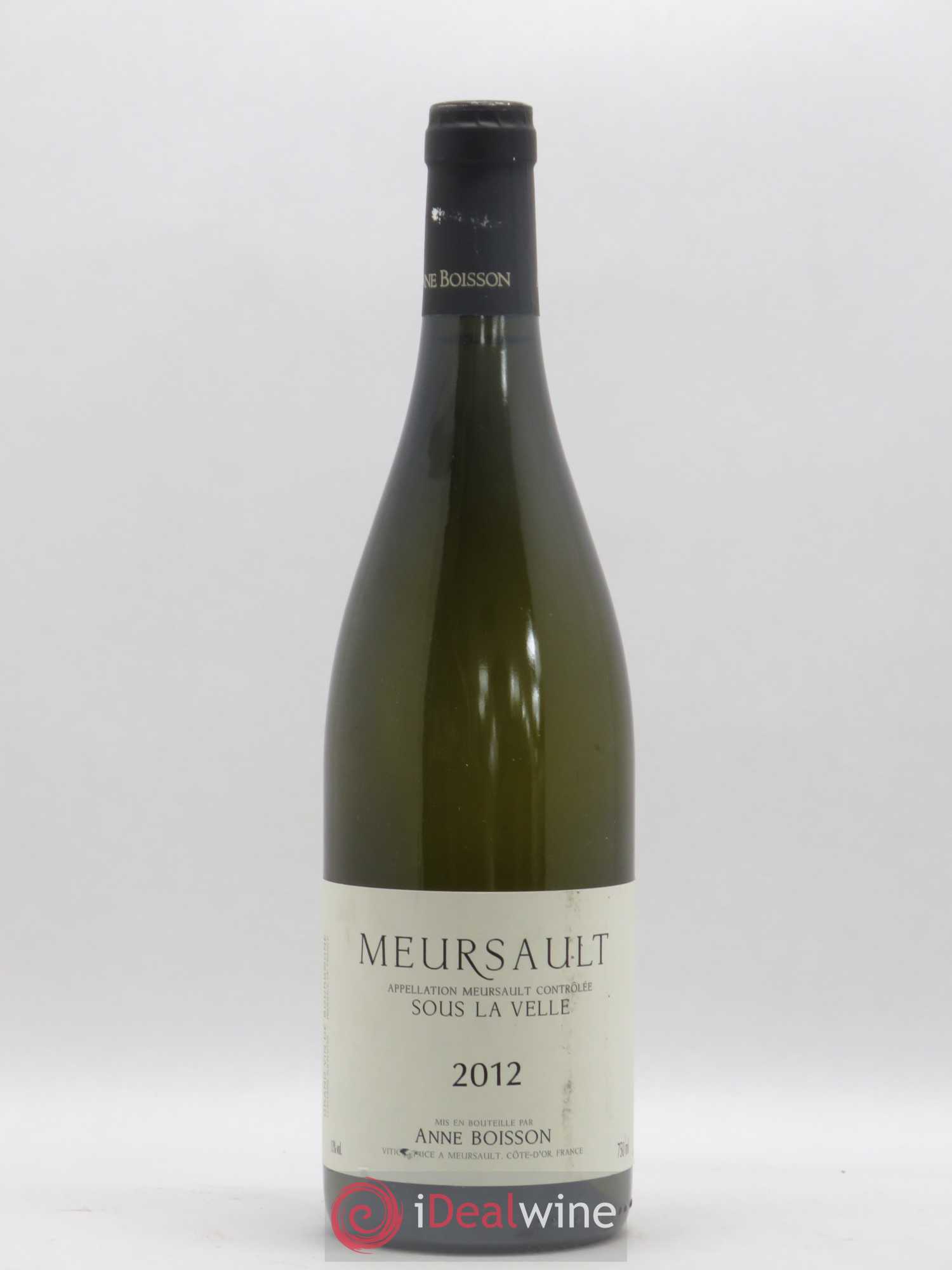 Meursault Sous la Velle Anne Boisson 2012 - Lot de 1 bouteille - 0