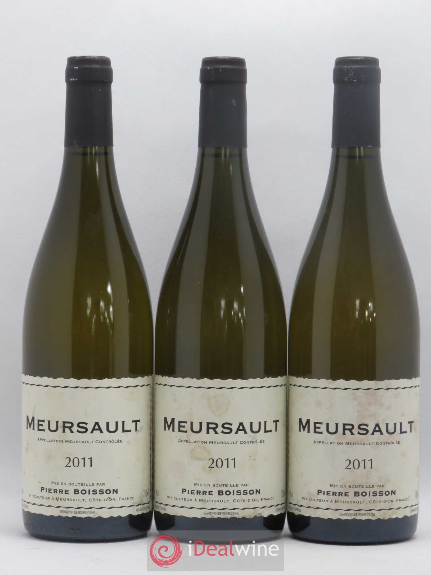 Meursault Pierre Boisson (Domaine) 2011 - Lot de 3 bouteilles - 0