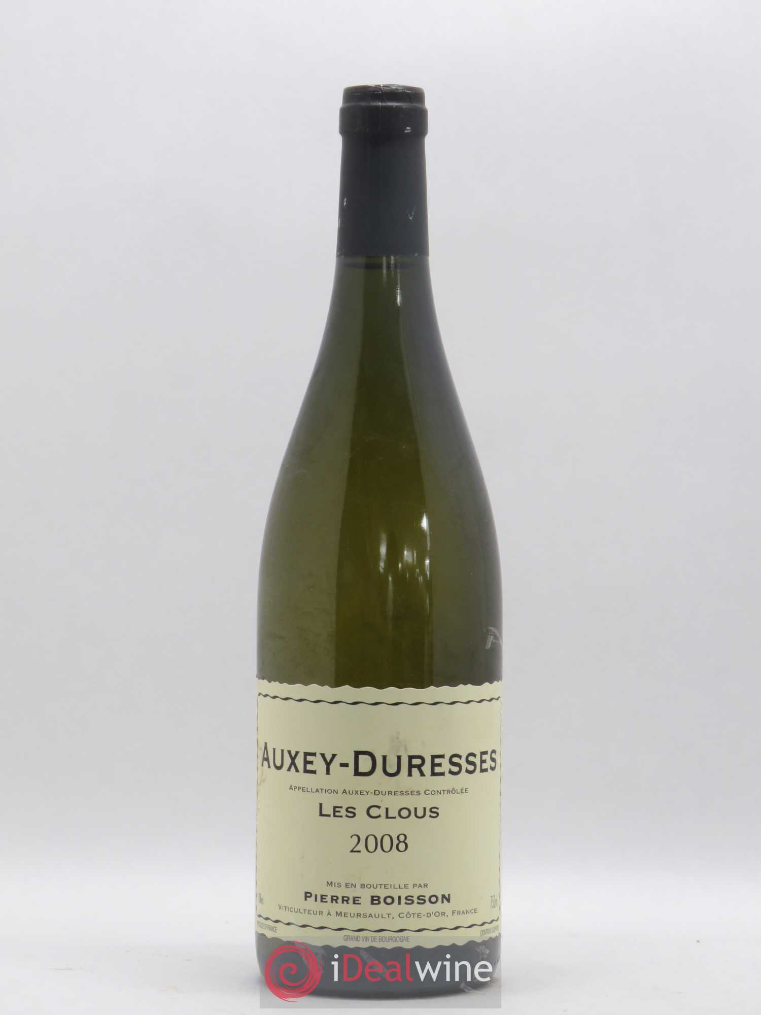 Auxey-Duresses Les Cloux Pierre Boisson (Domaine) 2008 - Lot de 1 bouteille - 0