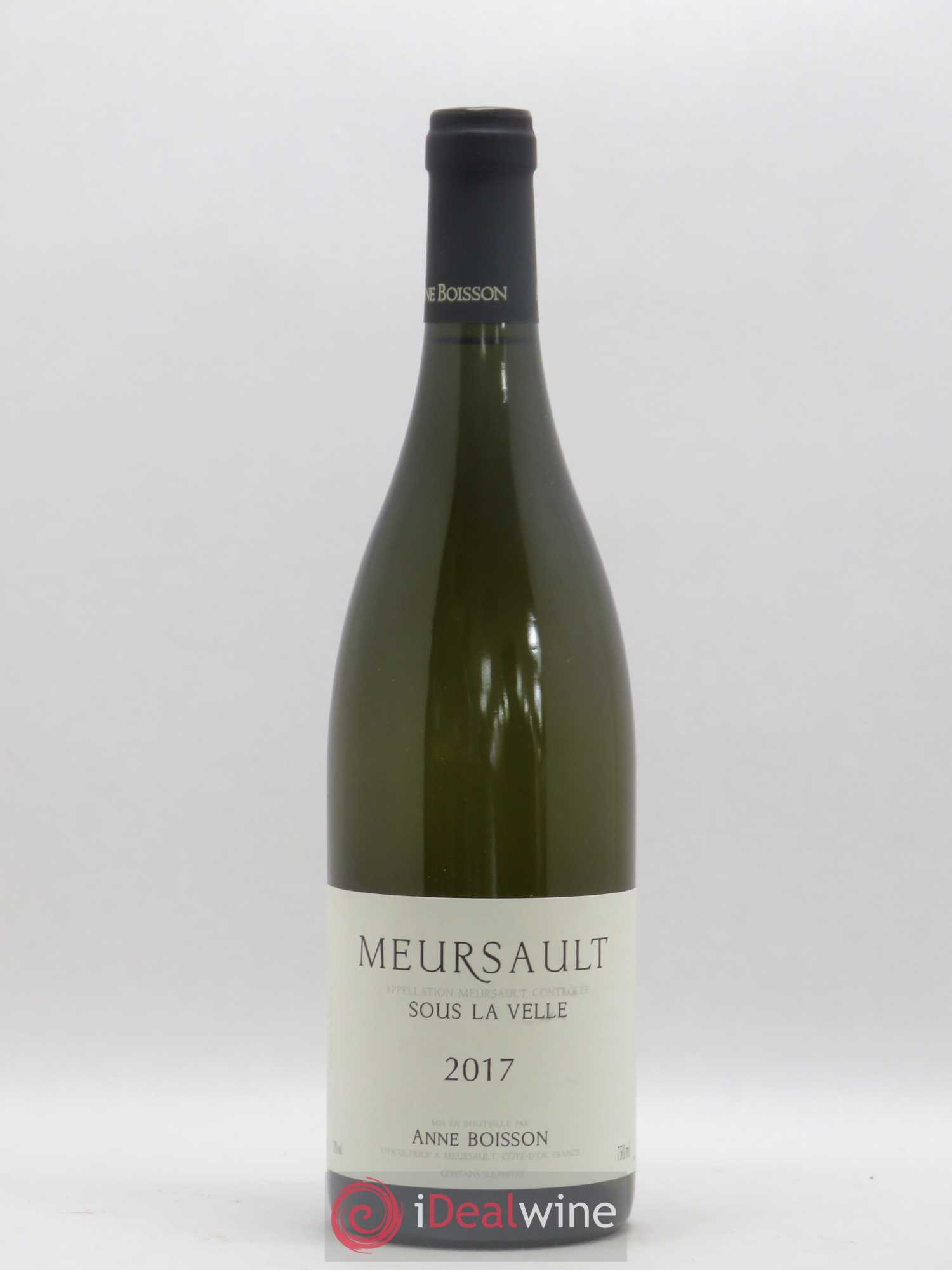 Meursault Sous la Velle Anne Boisson 2017 - Lot de 1 bouteille - 0