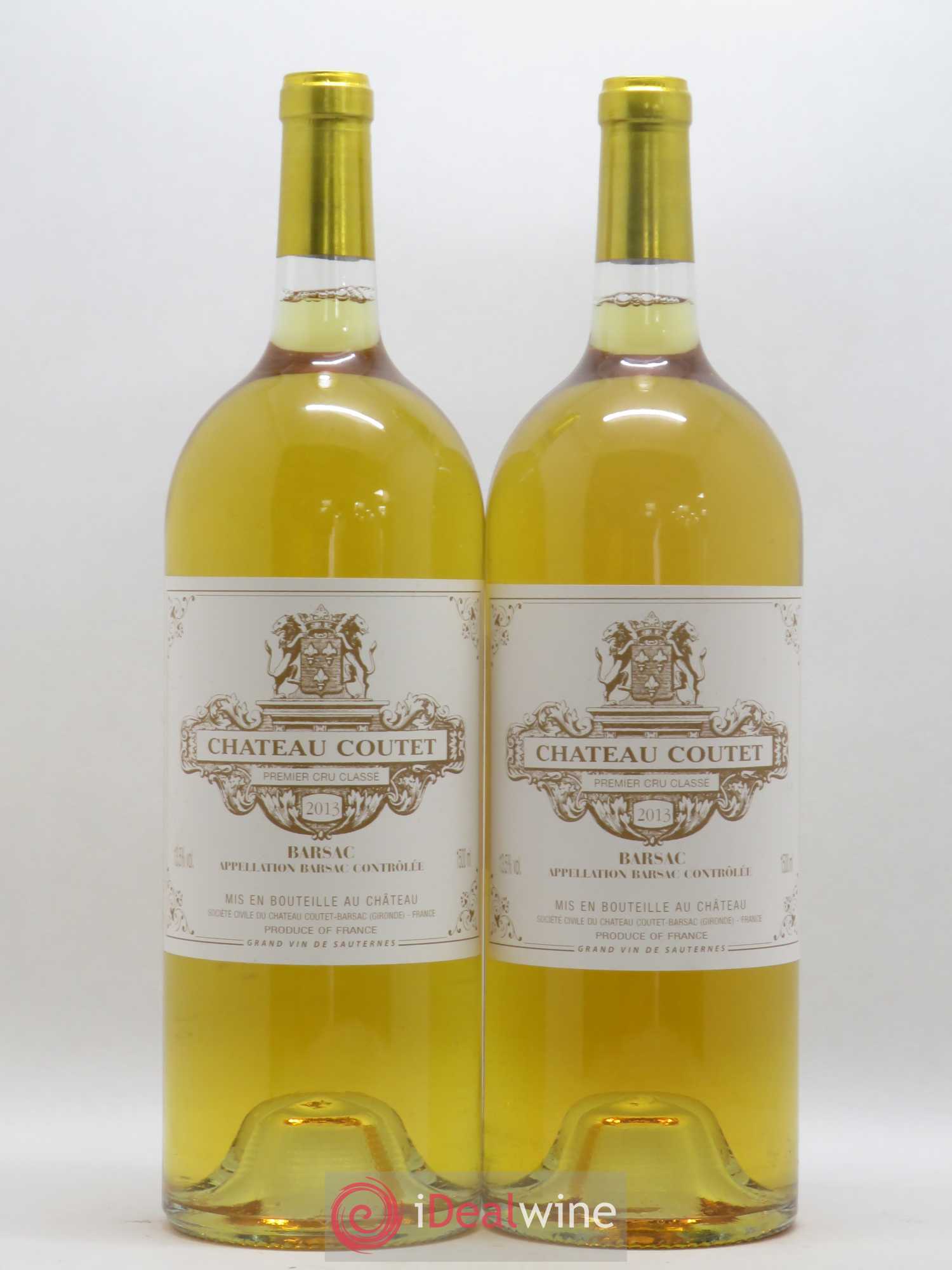 Château Coutet 1er Grand Cru Classé 2013 - Lotto di 2 magnum - 0