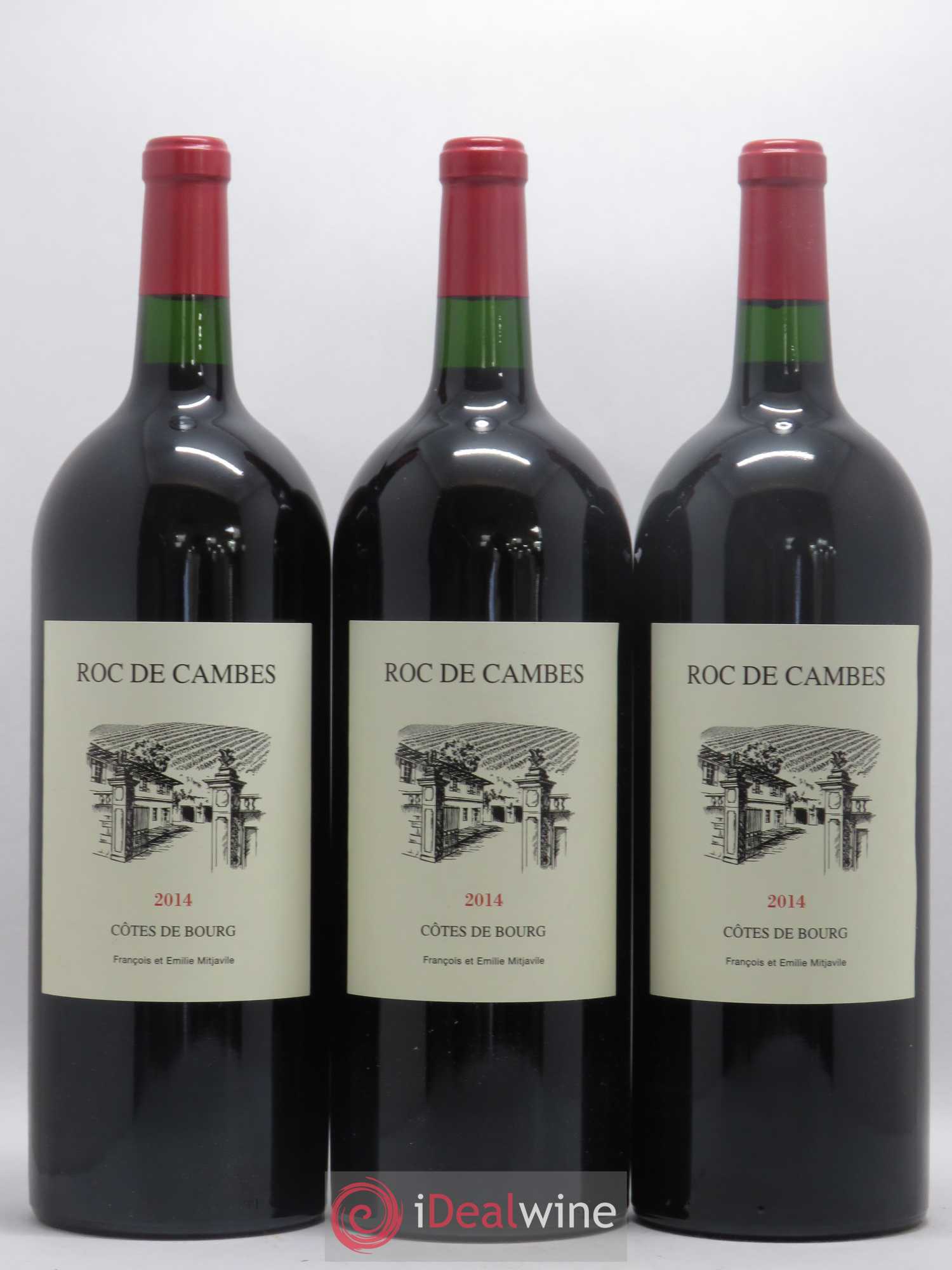 Roc de Cambes 2014 - Posten von 3 Magnum - 0