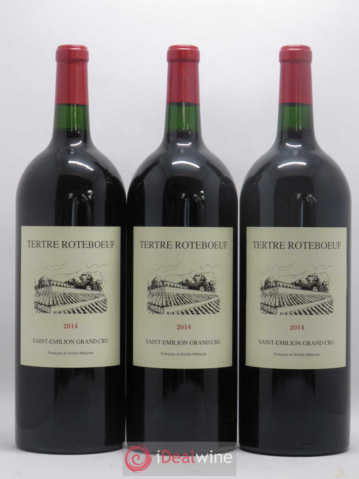 Château Tertre Roteboeuf 2014 - Lot de 3 magnums - 0