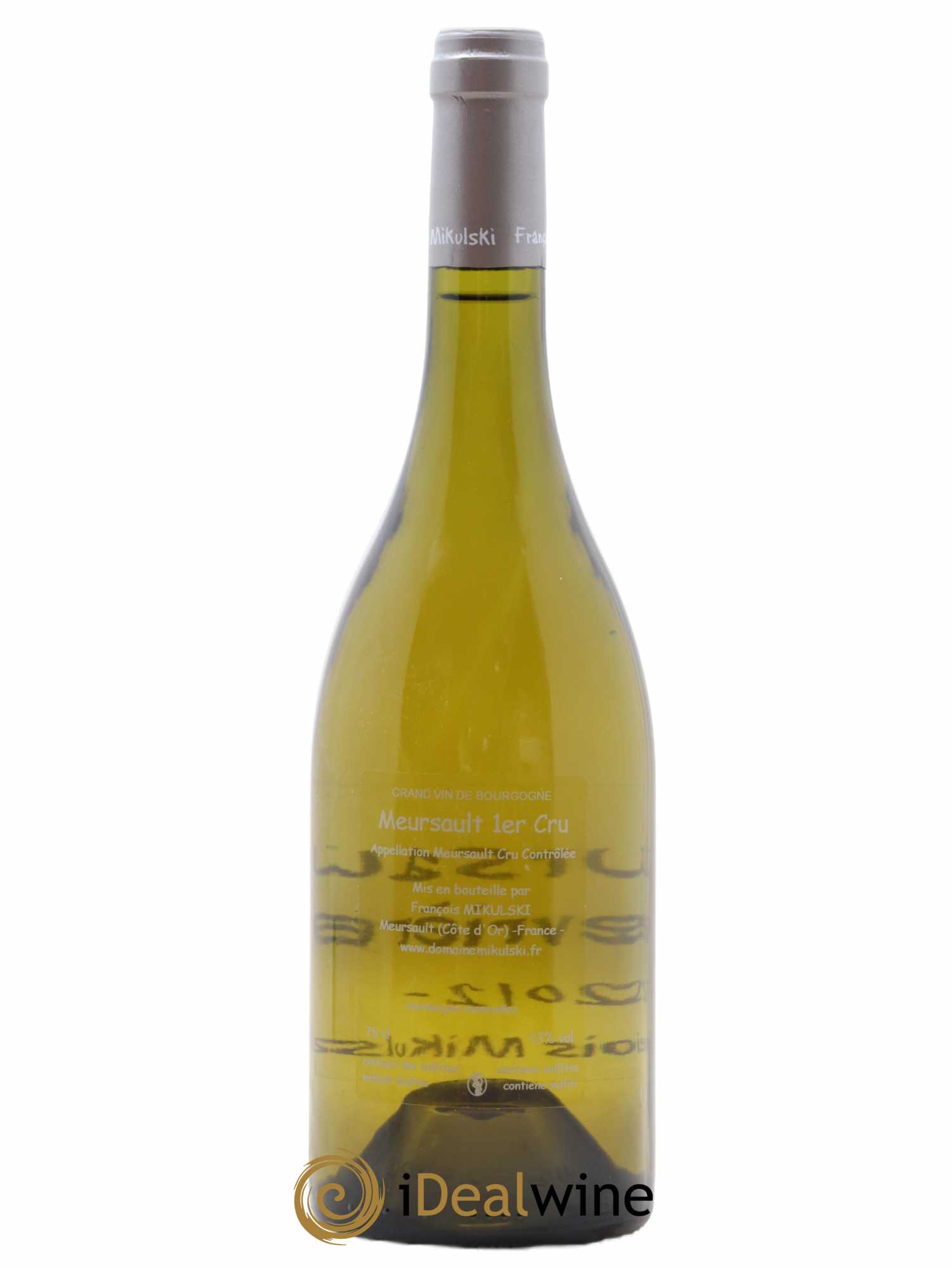 Meursault 1er Cru Les Genevrières François Mikulski 2012 - Lot de 1 bouteille - 1