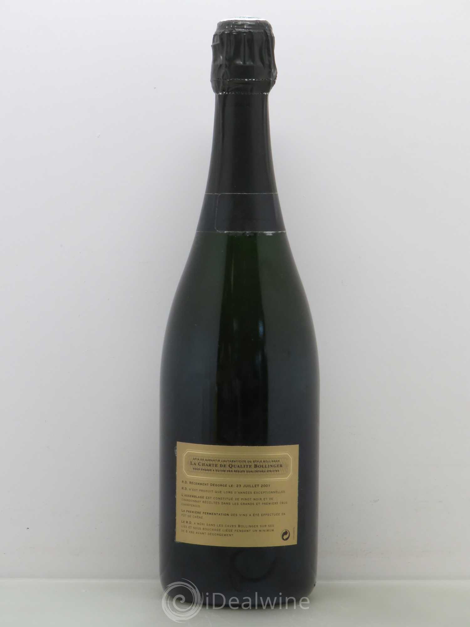 R.D. Extra-Brut Bollinger 1988 - Lot de 1 bouteille - 1