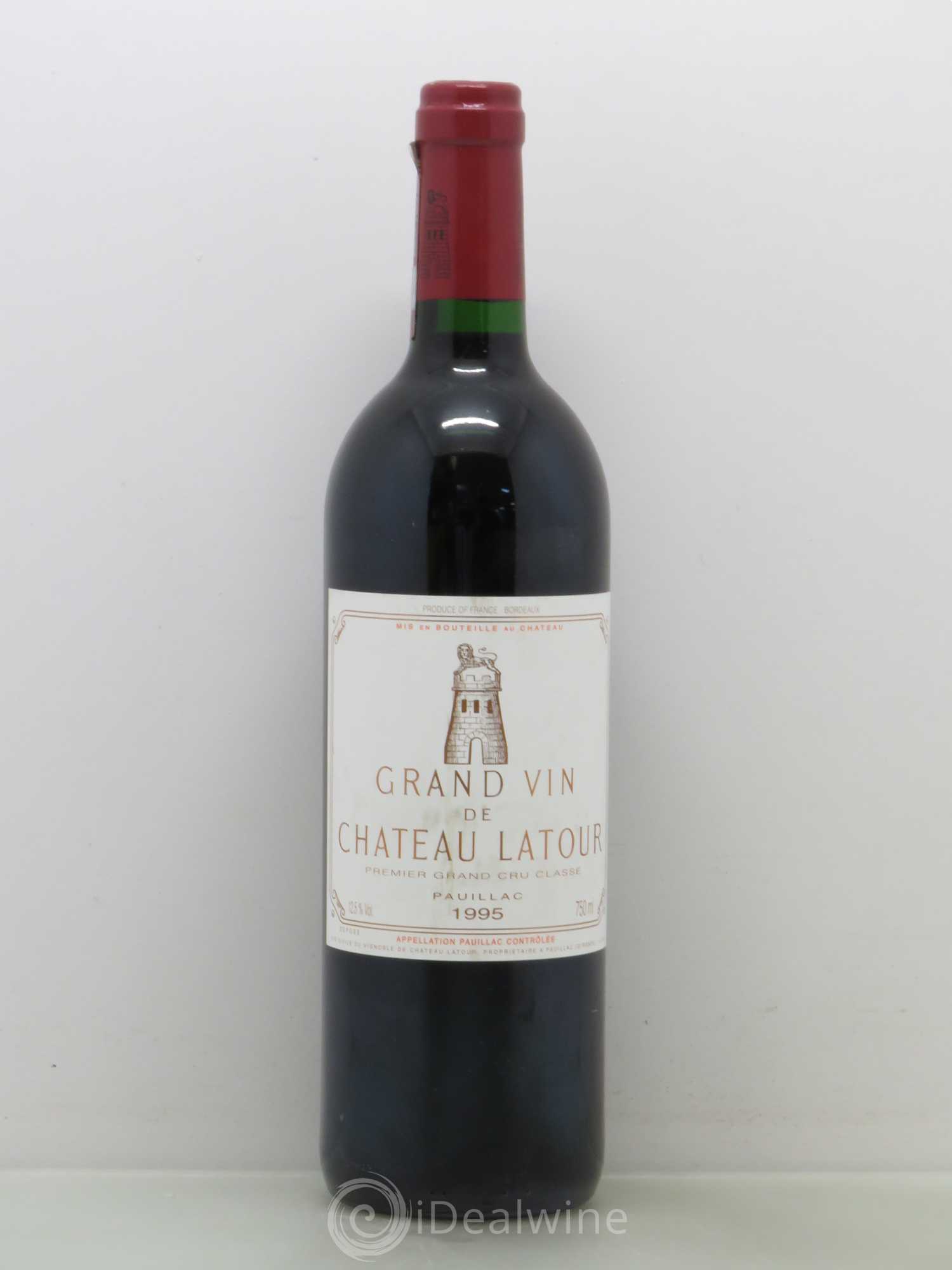Château Latour 1er Grand Cru Classé 1995 - Lot de 1 bouteille - 0