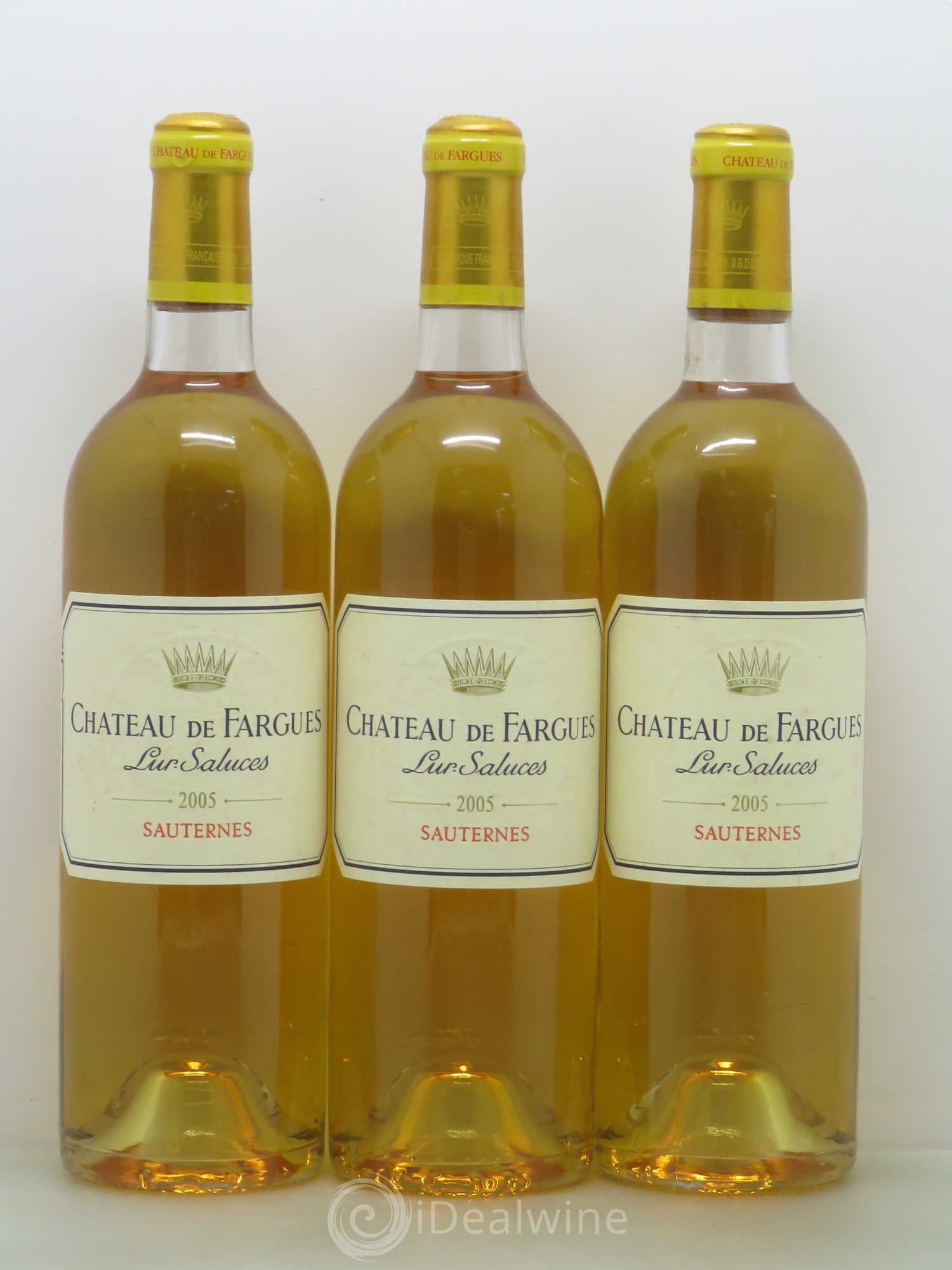 Château de Fargues 2005 - Lot de 3 bouteilles - 0