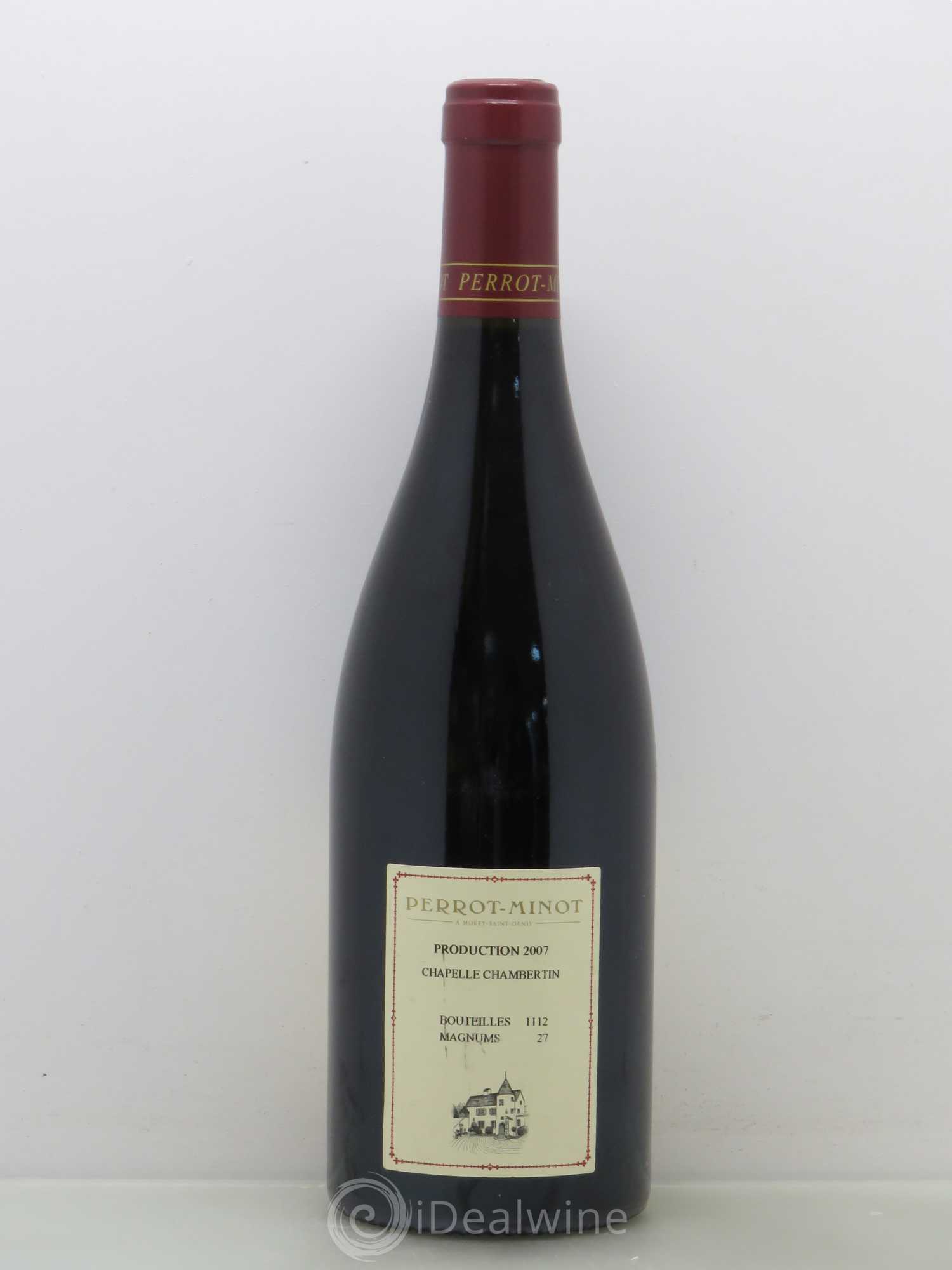 Chapelle-Chambertin Grand Cru Vieilles vignes Perrot-Minot 2007 - Lot de 1 bouteille - 1
