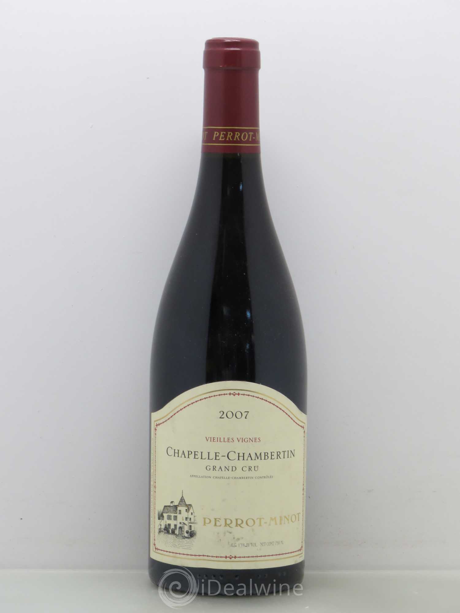 Chapelle-Chambertin Grand Cru Vieilles vignes Perrot-Minot 2007 - Lot de 1 bouteille - 0