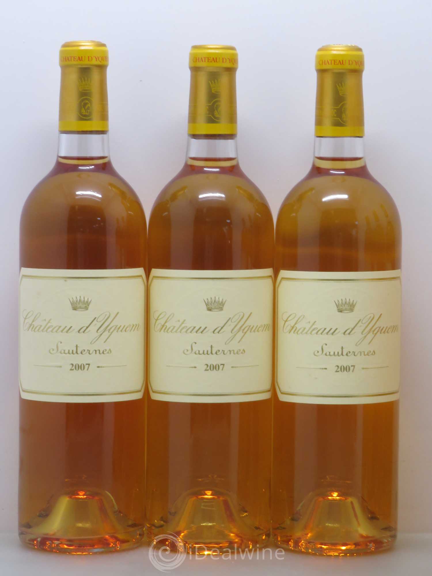 Château d' Yquem 1er Cru Classé Supérieur 2007 - Lotto di 6 bottiglie - 1