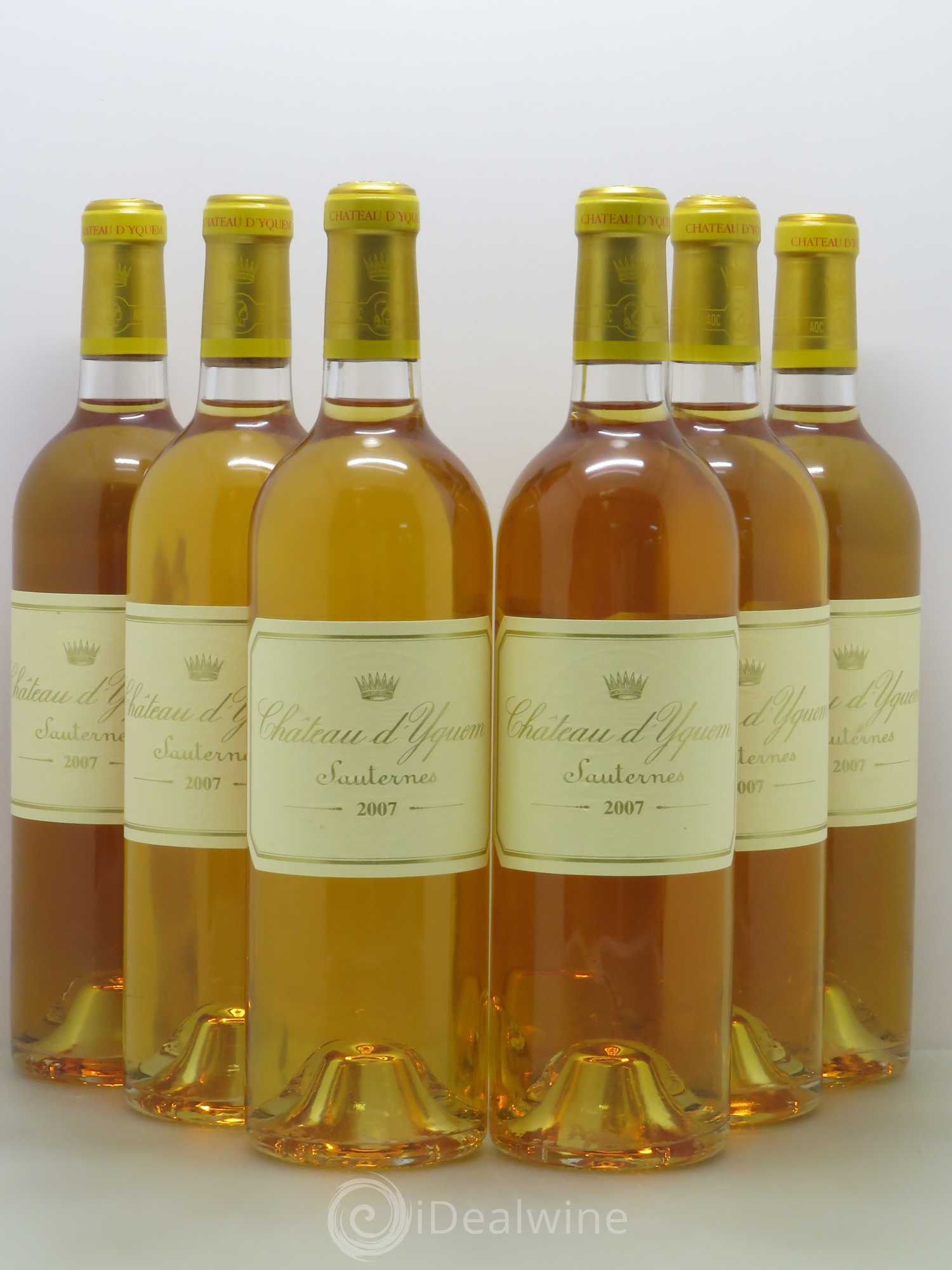 Château d' Yquem 1er Cru Classé Supérieur 2007 - Lotto di 6 bottiglie - 0