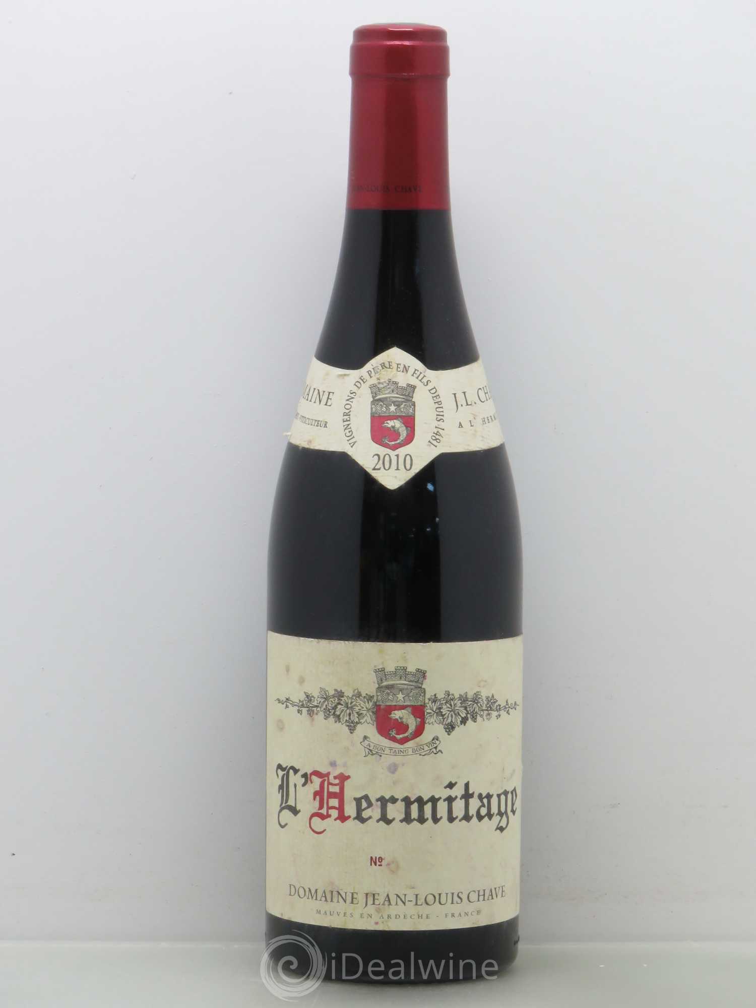 Hermitage Jean-Louis Chave 2010 - Lot de 1 bouteille - 0