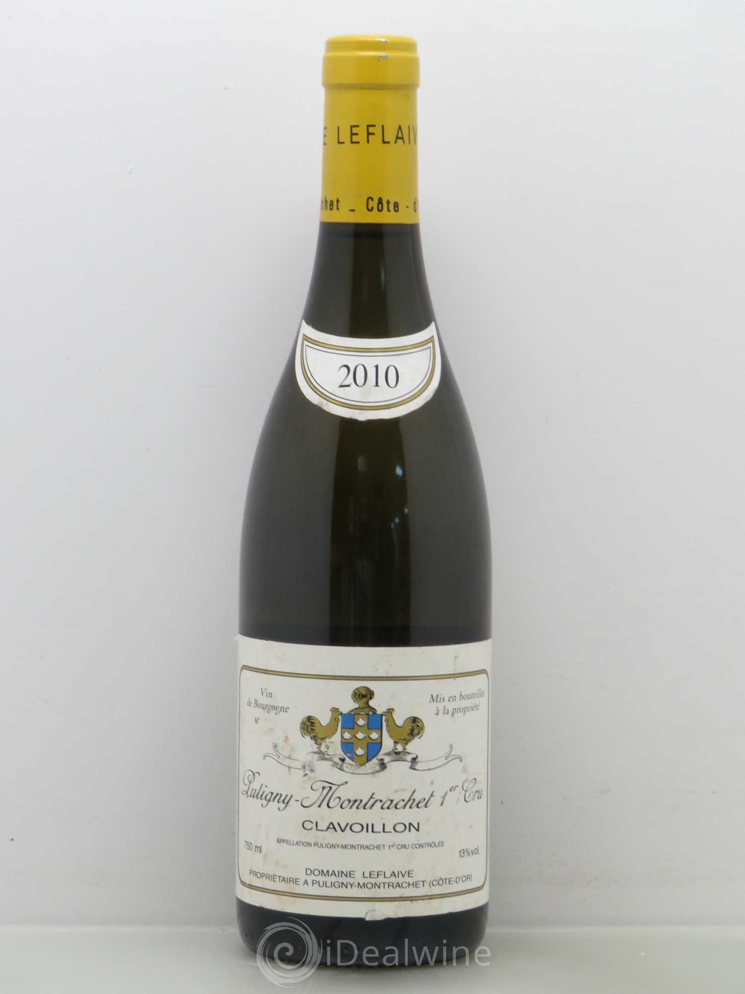 Puligny-Montrachet 1er Cru Clavoillon Leflaive (Domaine) 2010 - Lot de 1 bouteille - 0