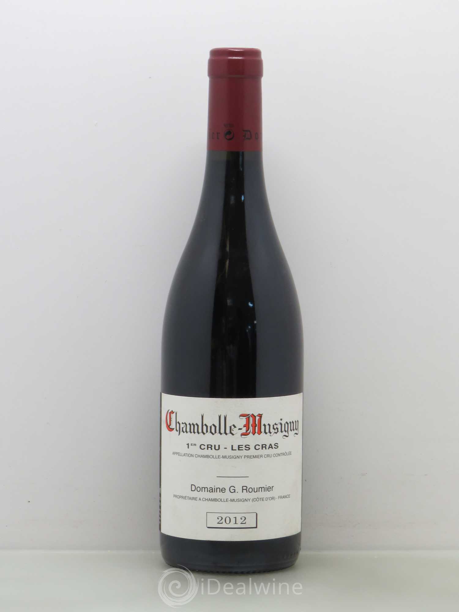 Chambolle-Musigny 1er Cru Les Cras Georges Roumier (Domaine) 2012 - Lot de 1 bouteille - 0