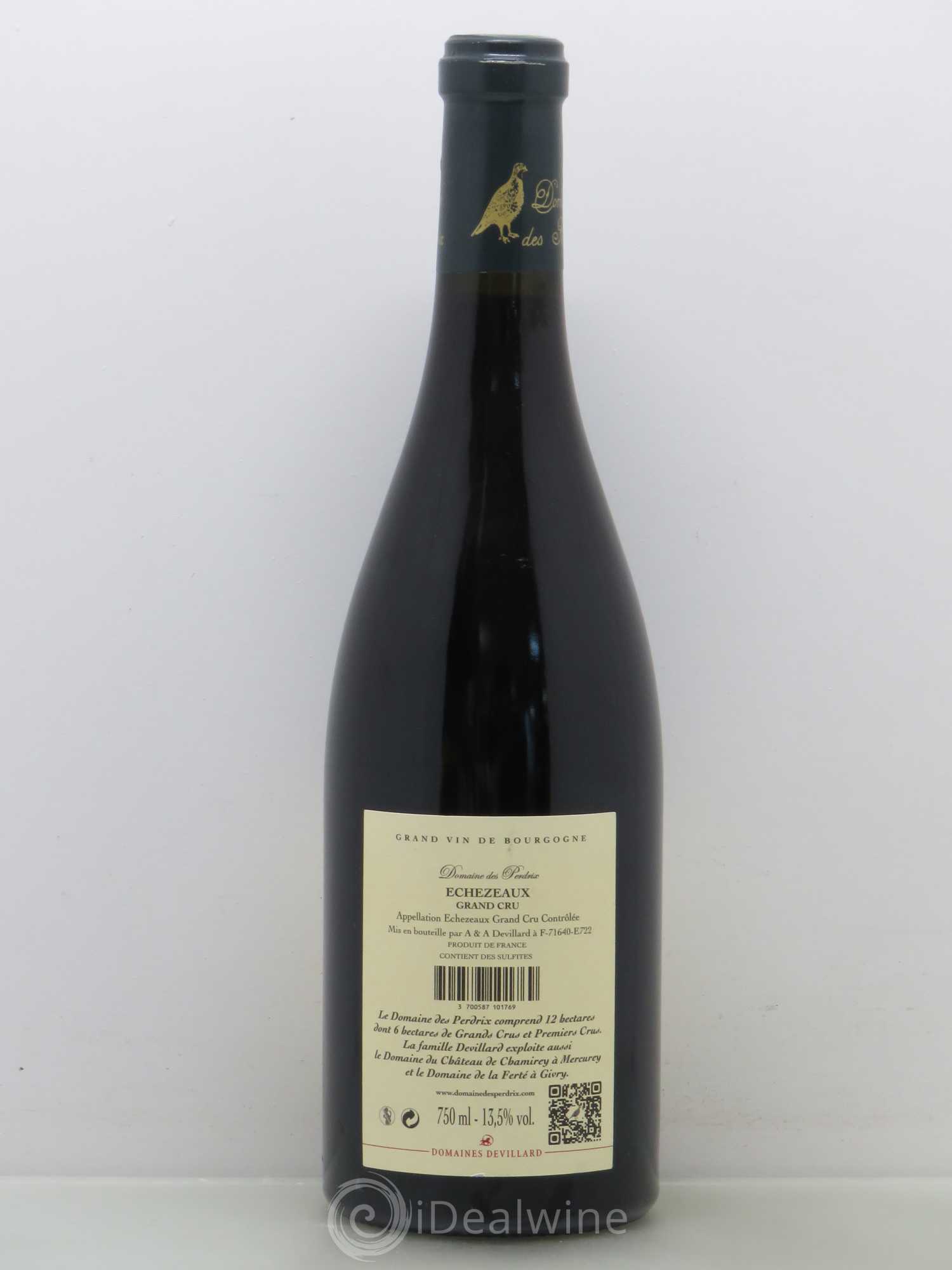 Echezeaux Grand Cru Perdrix (Domaine des) 2012 - Lot de 1 bouteille - 1