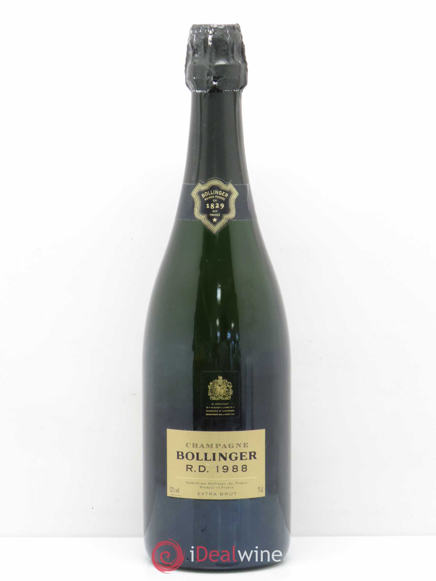 R.D. Extra-Brut Bollinger 1988 - Lot de 1 bouteille - 0