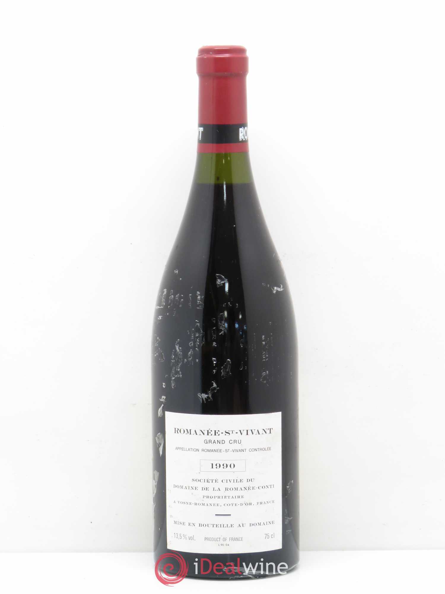 Romanée-Saint-Vivant Grand Cru Domaine de la Romanée-Conti 1990 - Lot de 1 bouteille - 1