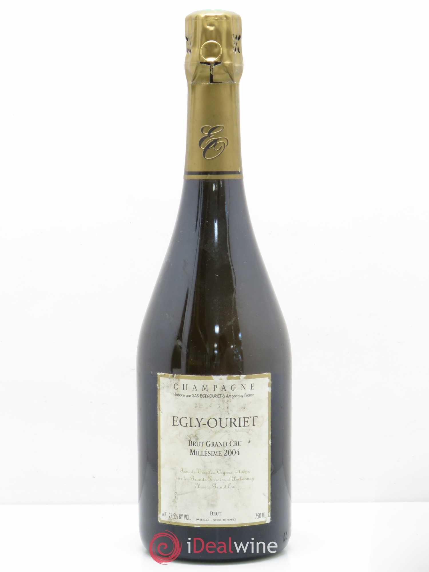 Grand Cru Brut Egly-Ouriet 2004 - Lot de 1 bouteille - 0