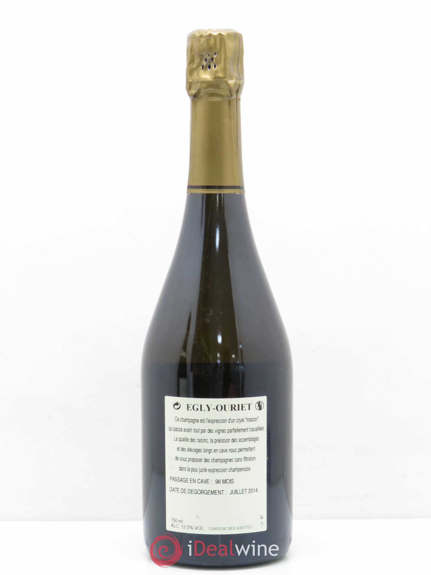 Grand Cru Brut Egly-Ouriet 2005 - Lot de 1 bouteille - 1