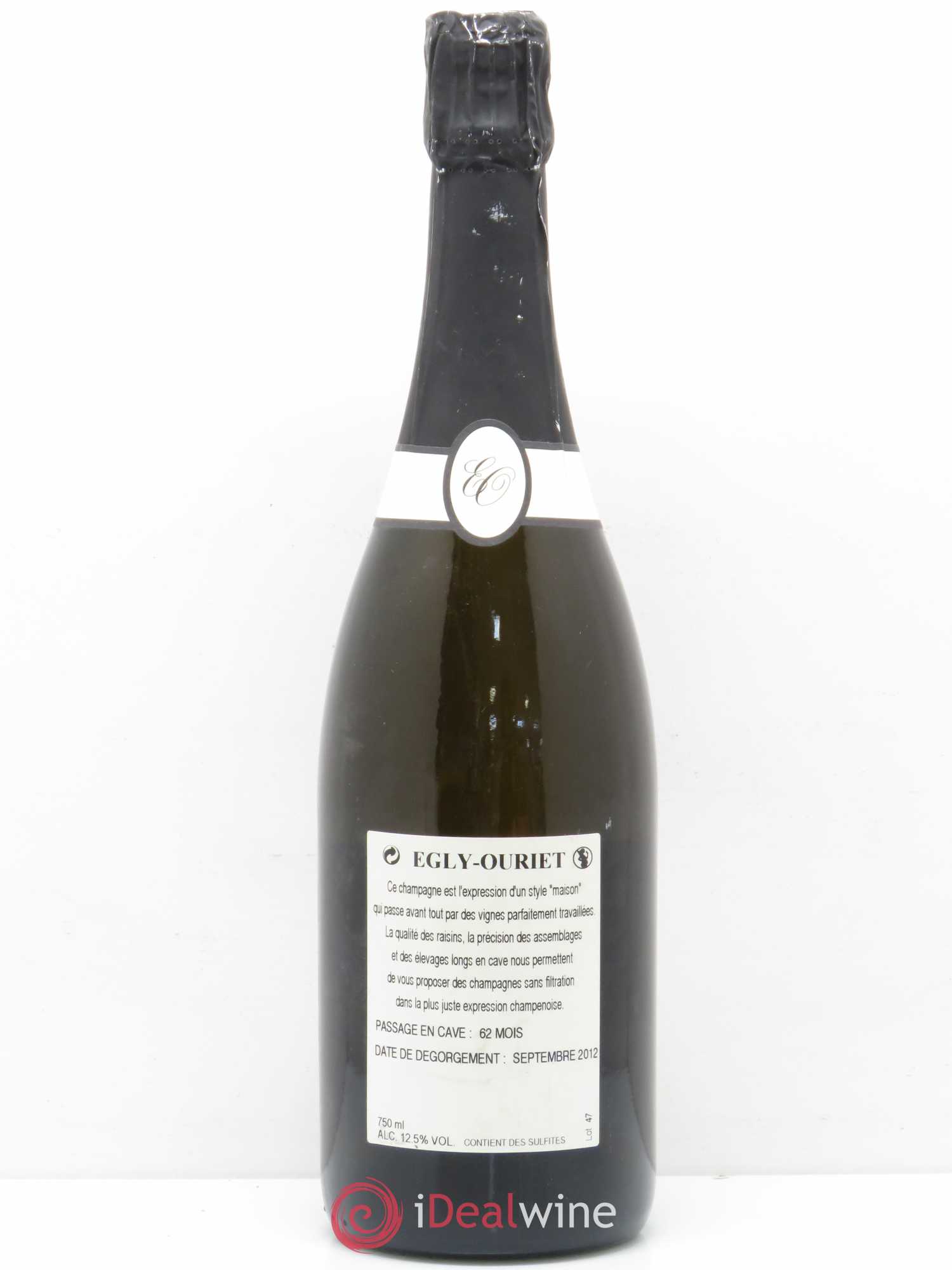 Champagne Blanc de noir Egly-Ouriet - Posten von 1 Flasche - 1