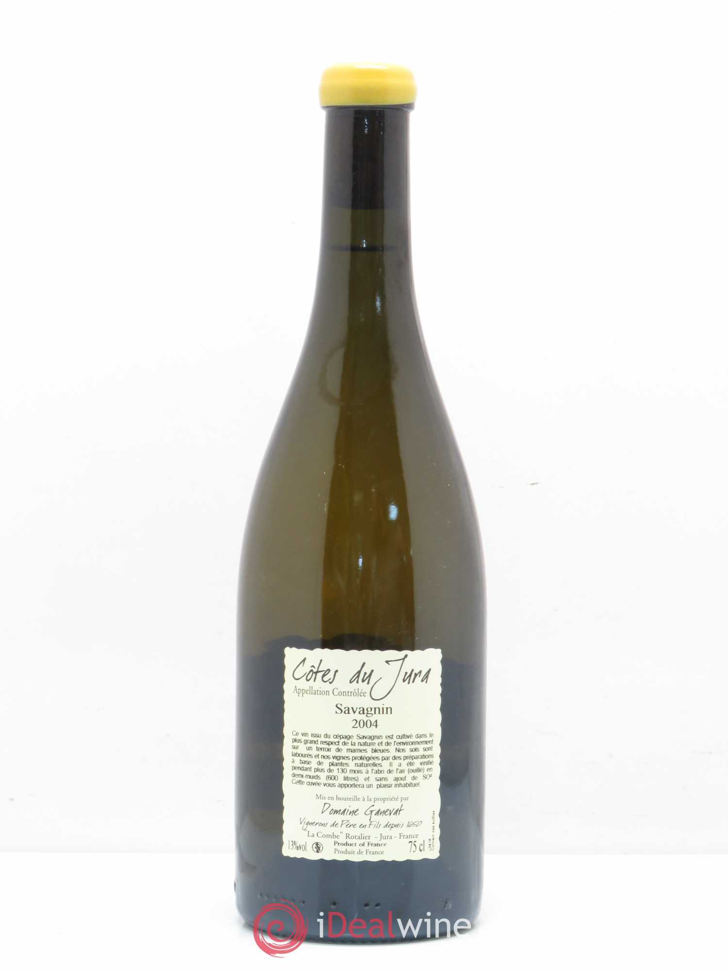 Côtes du Jura Les Vignes de mon Père Jean-François Ganevat (Domaine) 2004 - Lot de 1 bouteille - 1