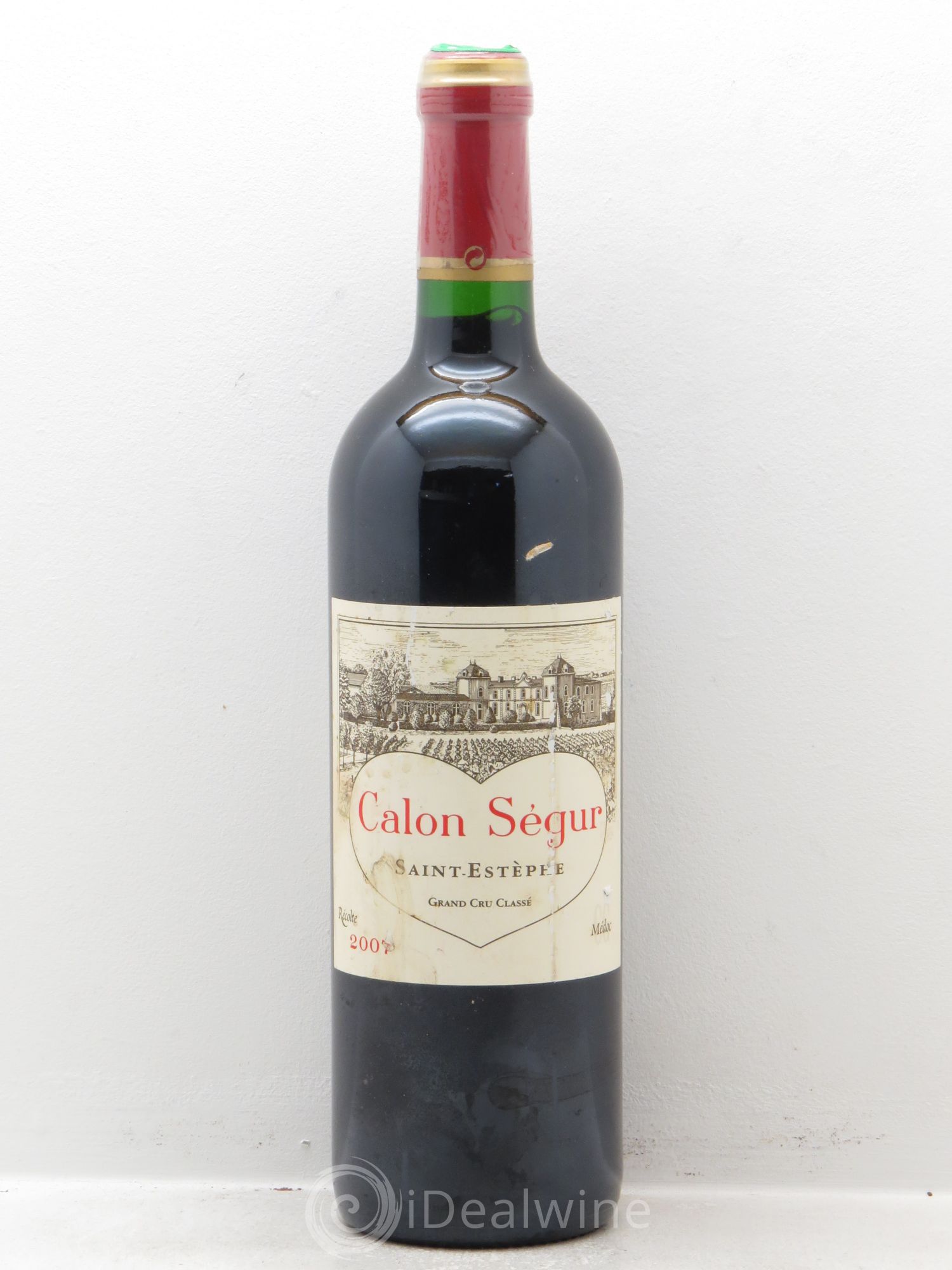 Château Calon Ségur 3ème Grand Cru Classé 2007 - Lot de 1 bouteille - 0