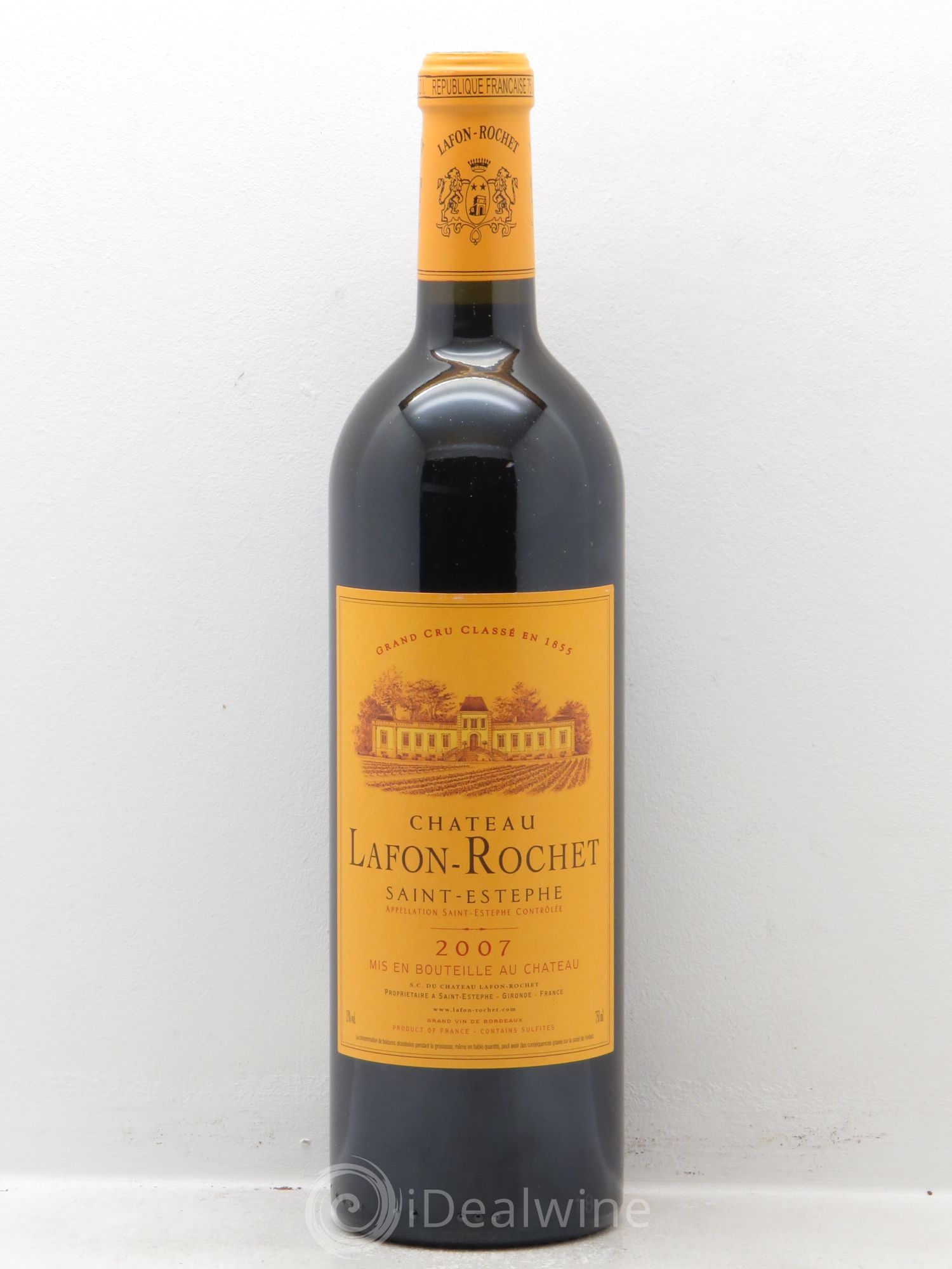 Château Lafon Rochet 4ème Grand Cru Classé 2007 - Lot de 1 bouteille - 0