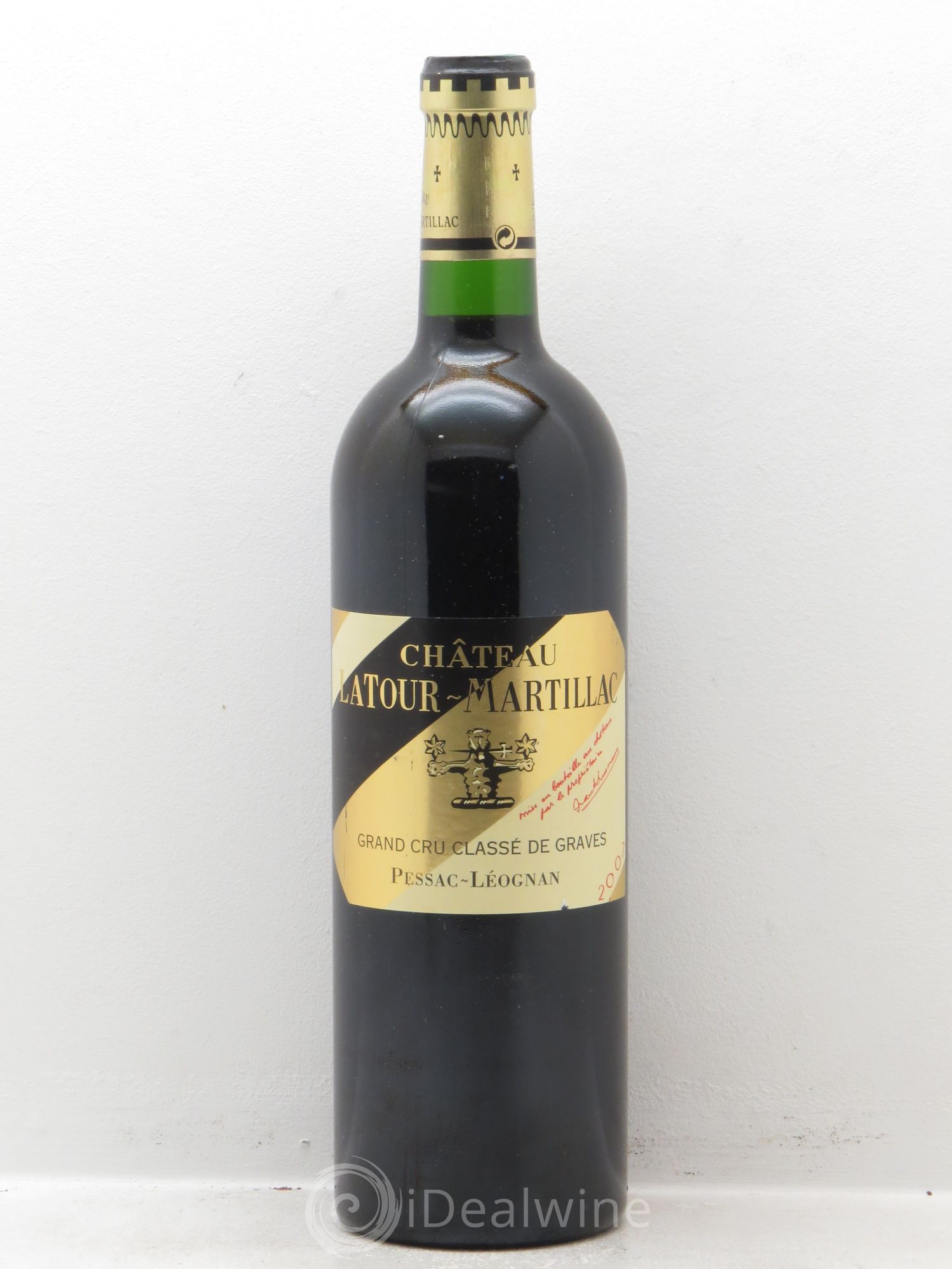 Château Latour-Martillac Cru Classé de Graves 2007 - Lot de 1 bouteille - 0