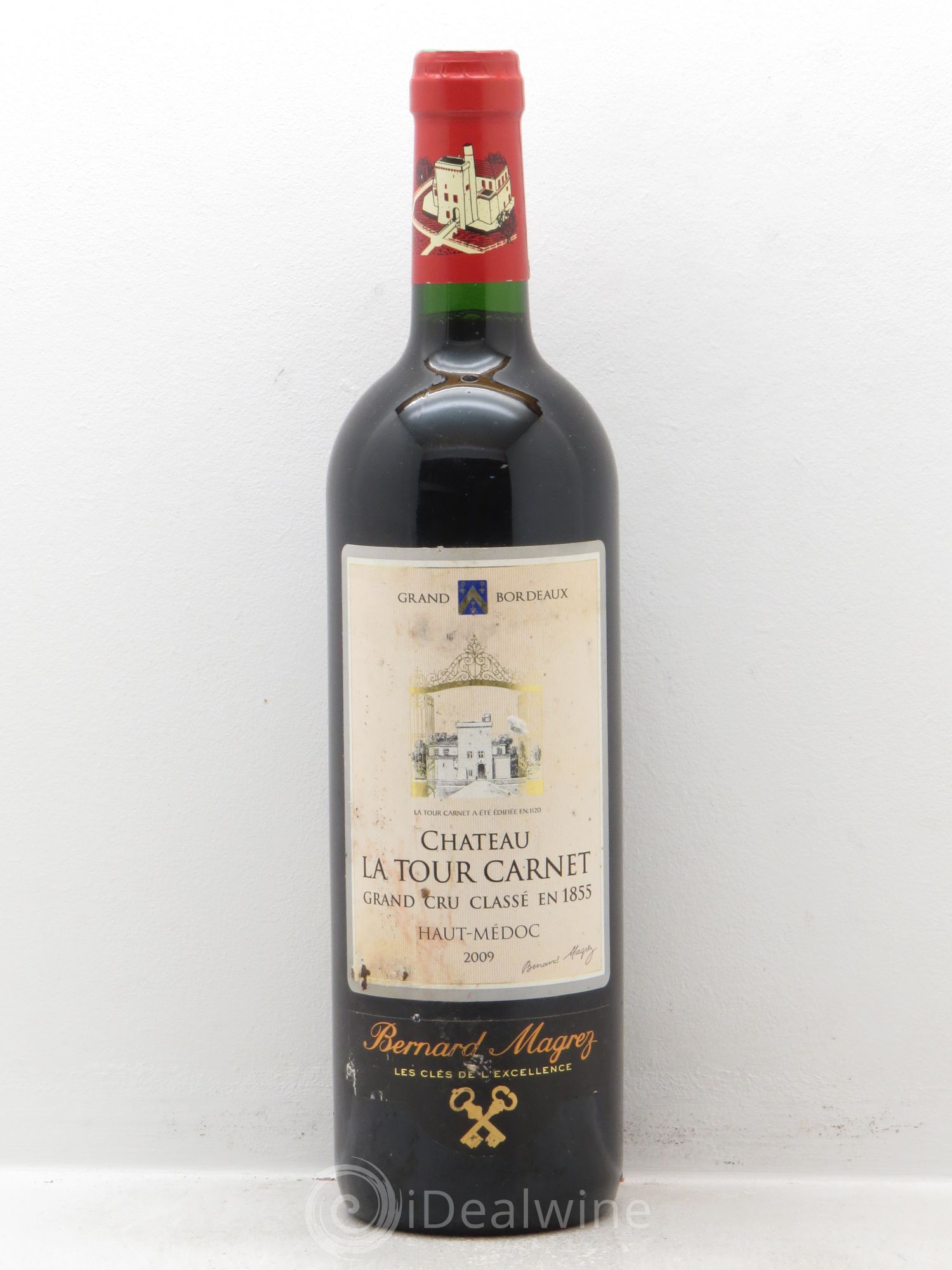 Château la Tour Carnet 4ème Grand Cru Classé 2009 - Lot de 1 bouteille - 0