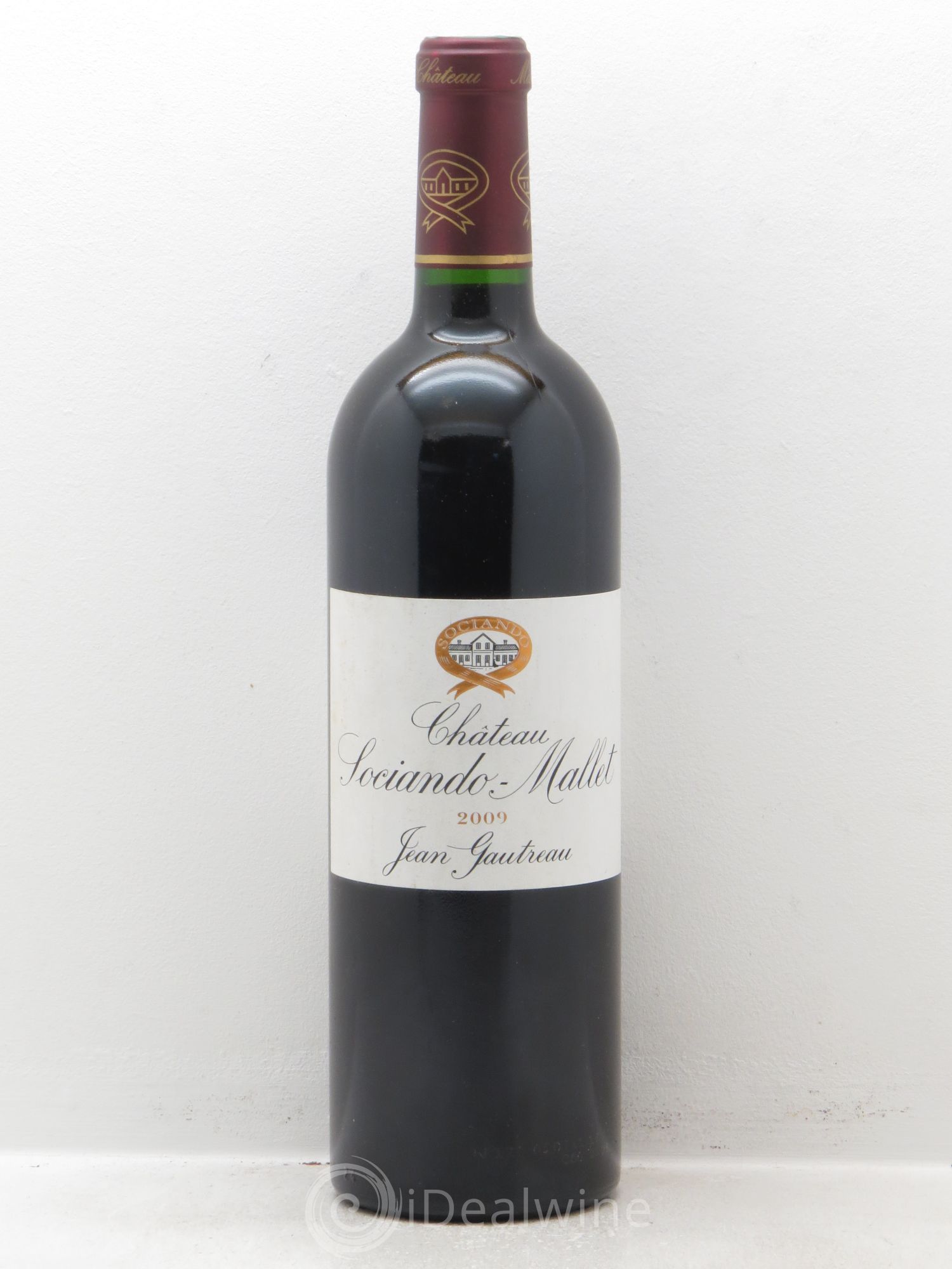 Château Sociando Mallet 2009 - Lot de 1 bouteille - 0