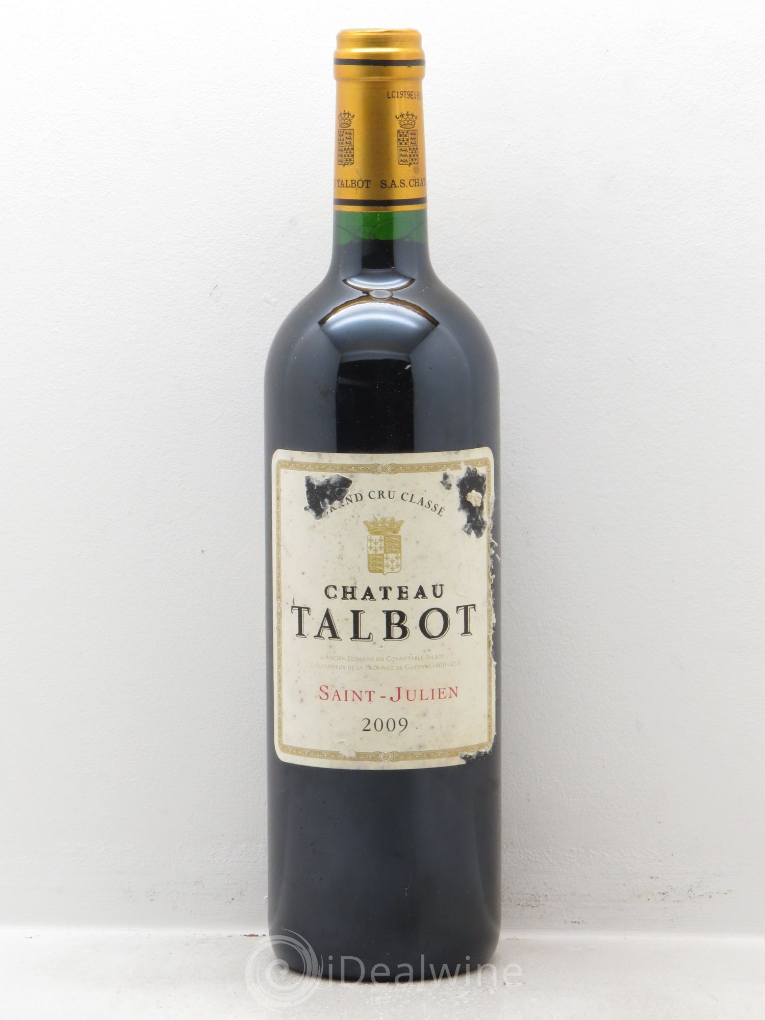 Château Talbot 4ème Grand Cru Classé 2009 - Lot de 1 bouteille - 0