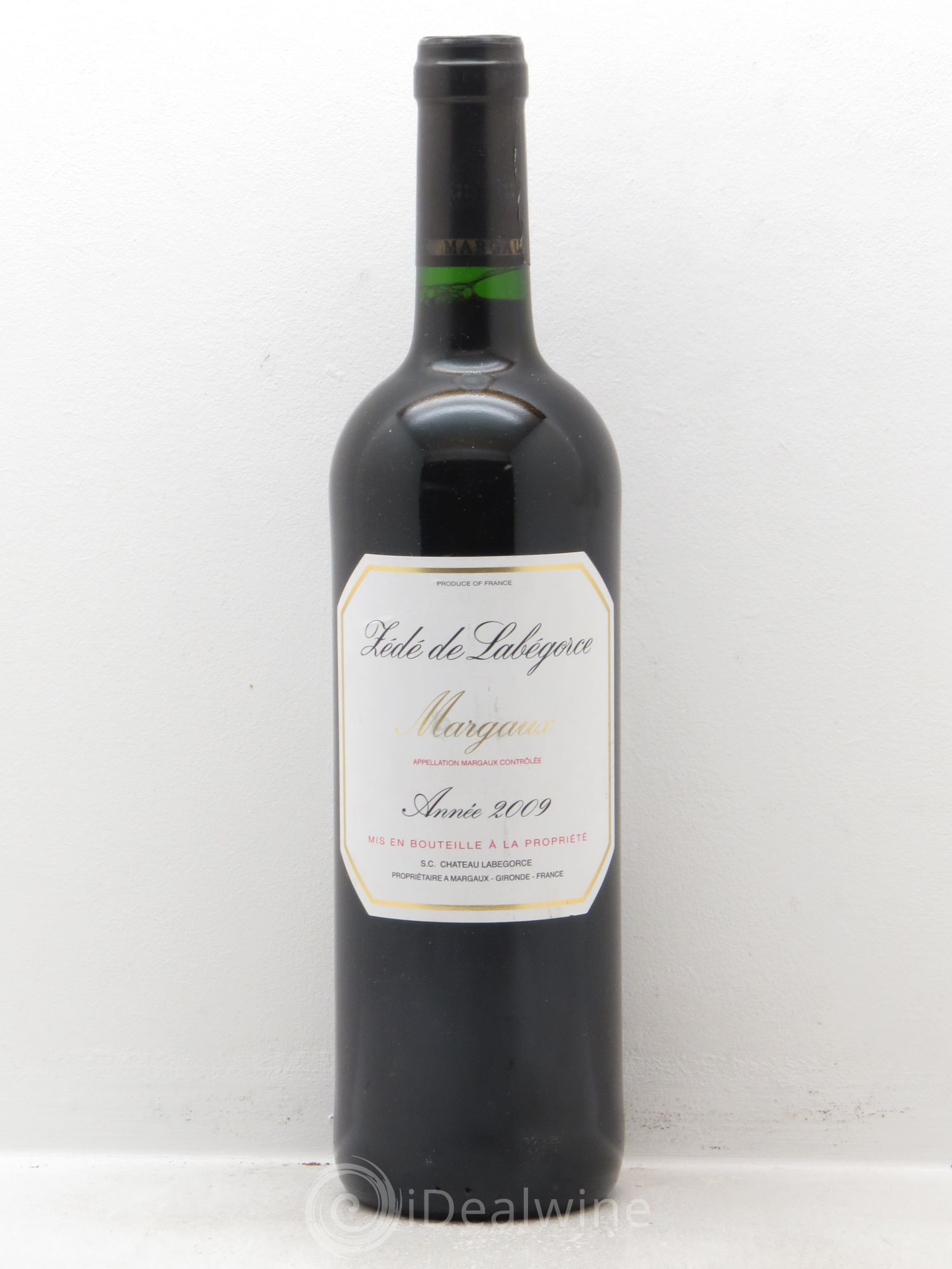 Château Labegorce Zédé Cru Bourgeois 2009 - Lot de 1 bouteille - 0