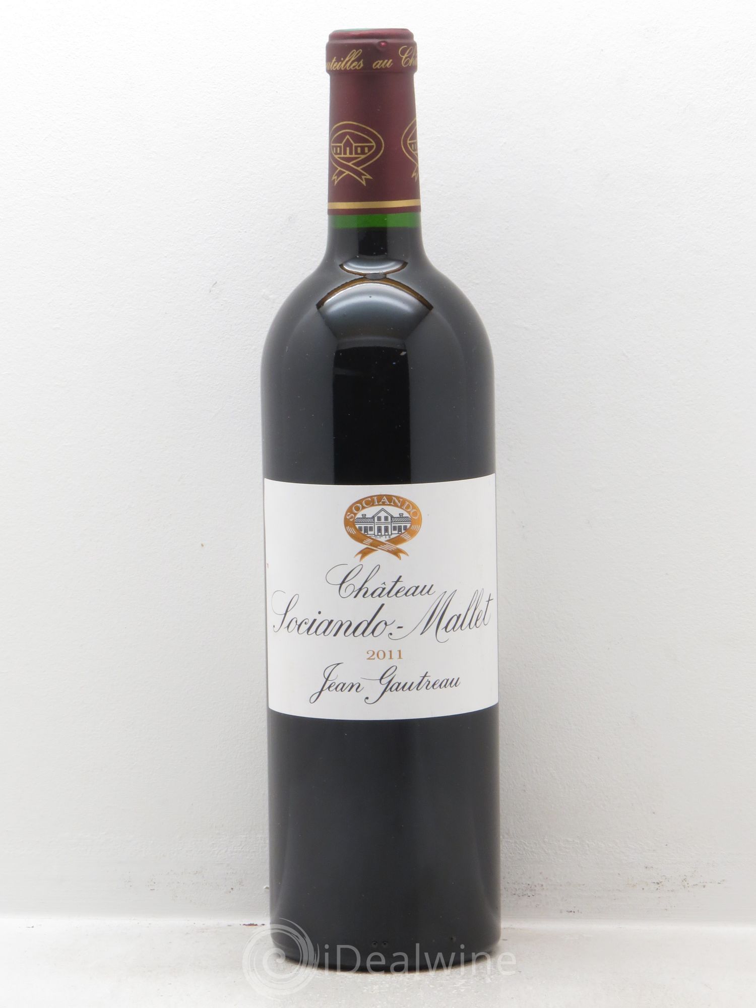 Château Sociando Mallet 2011 - Lot de 1 bouteille - 0