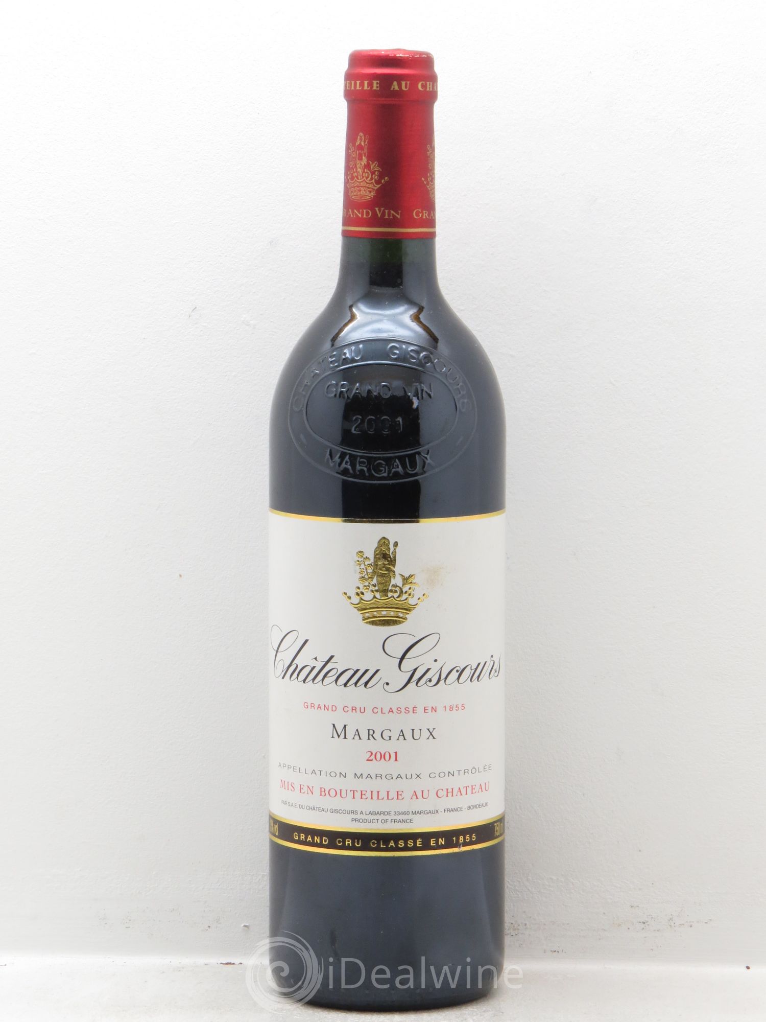 Château Giscours 3ème Grand Cru Classé 2001 - Lot de 1 bouteille - 0