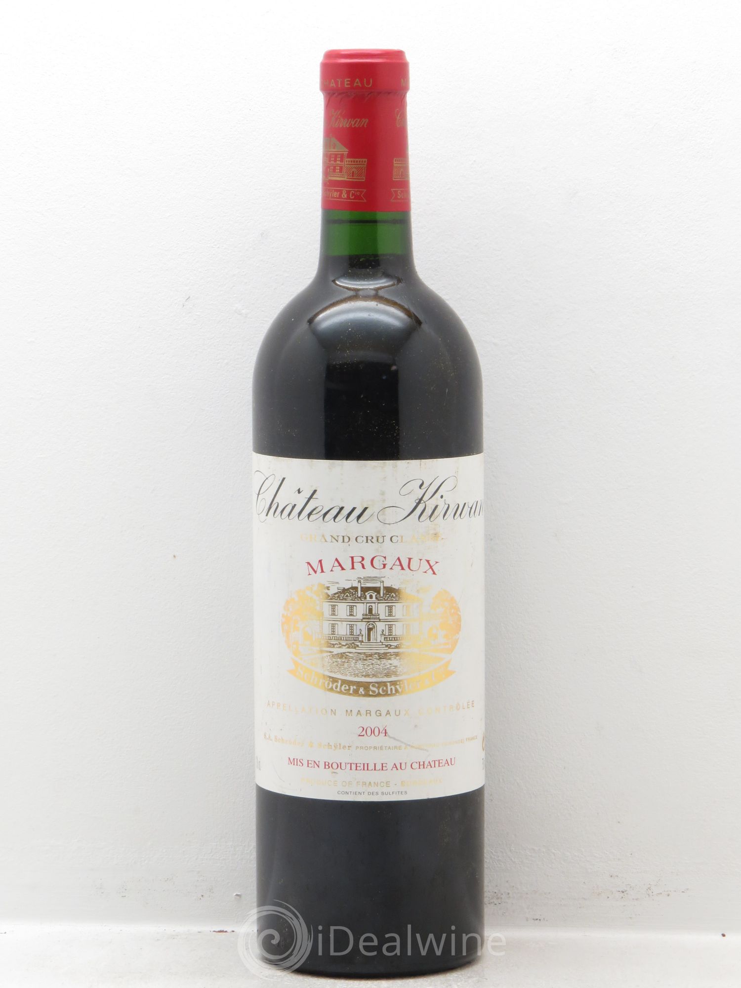 Château Kirwan 3ème Grand Cru Classé 2004 - Lot de 1 bouteille - 0
