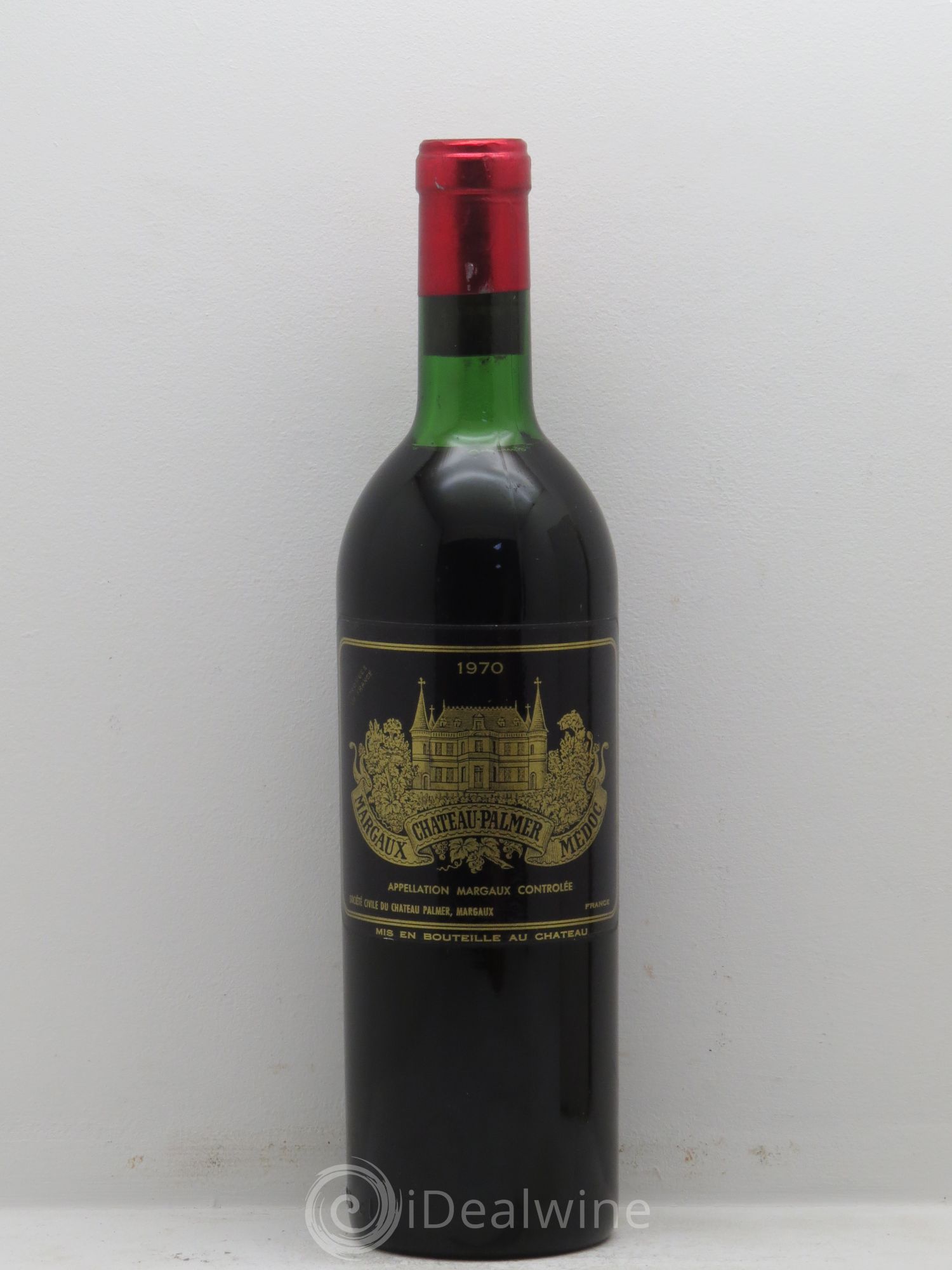 Château Palmer 3ème Grand Cru Classé 1970 - Lot de 1 bouteille - 0