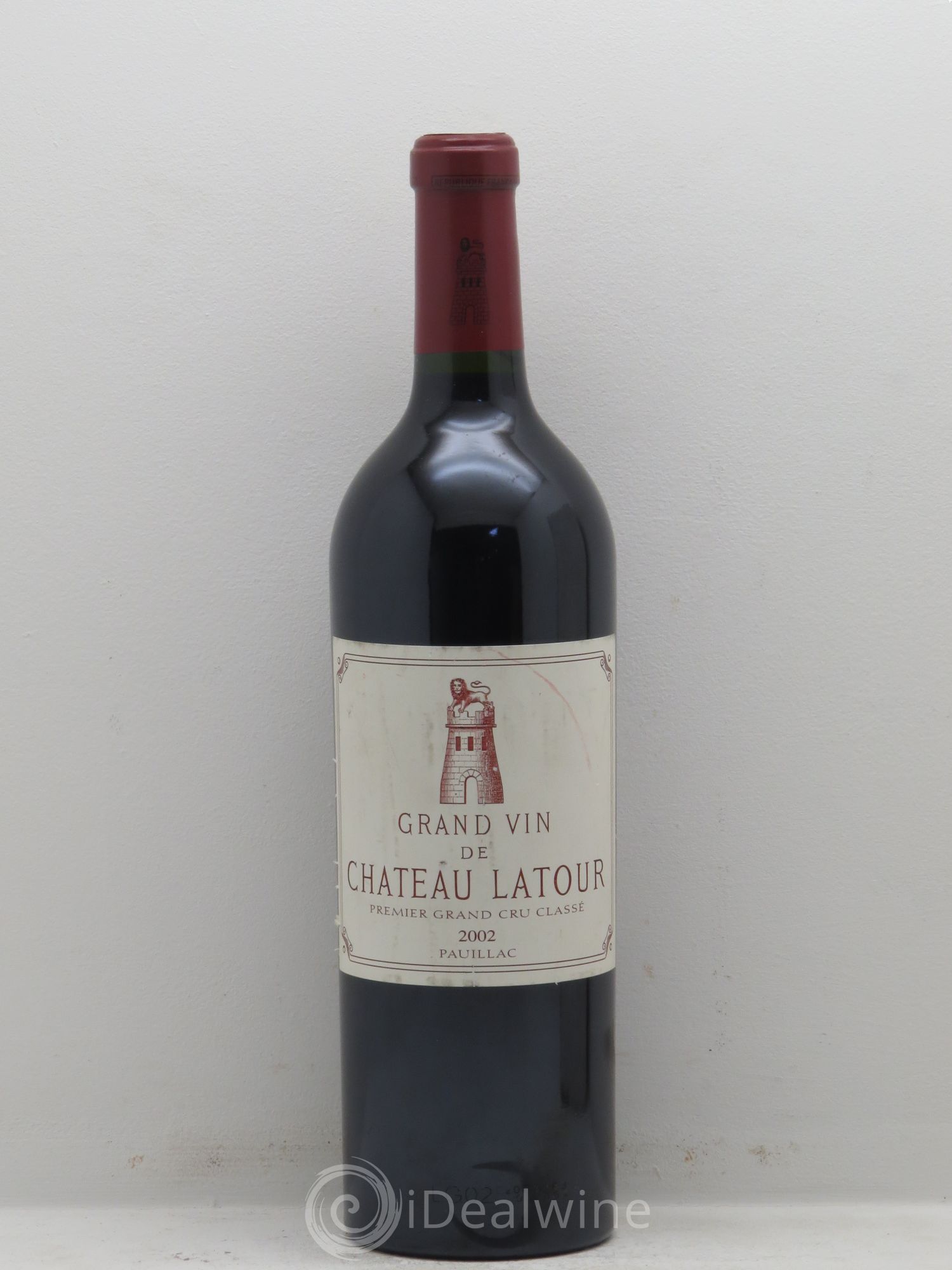 Château Latour 1er Grand Cru Classé 2002 - Lot de 1 bouteille - 0