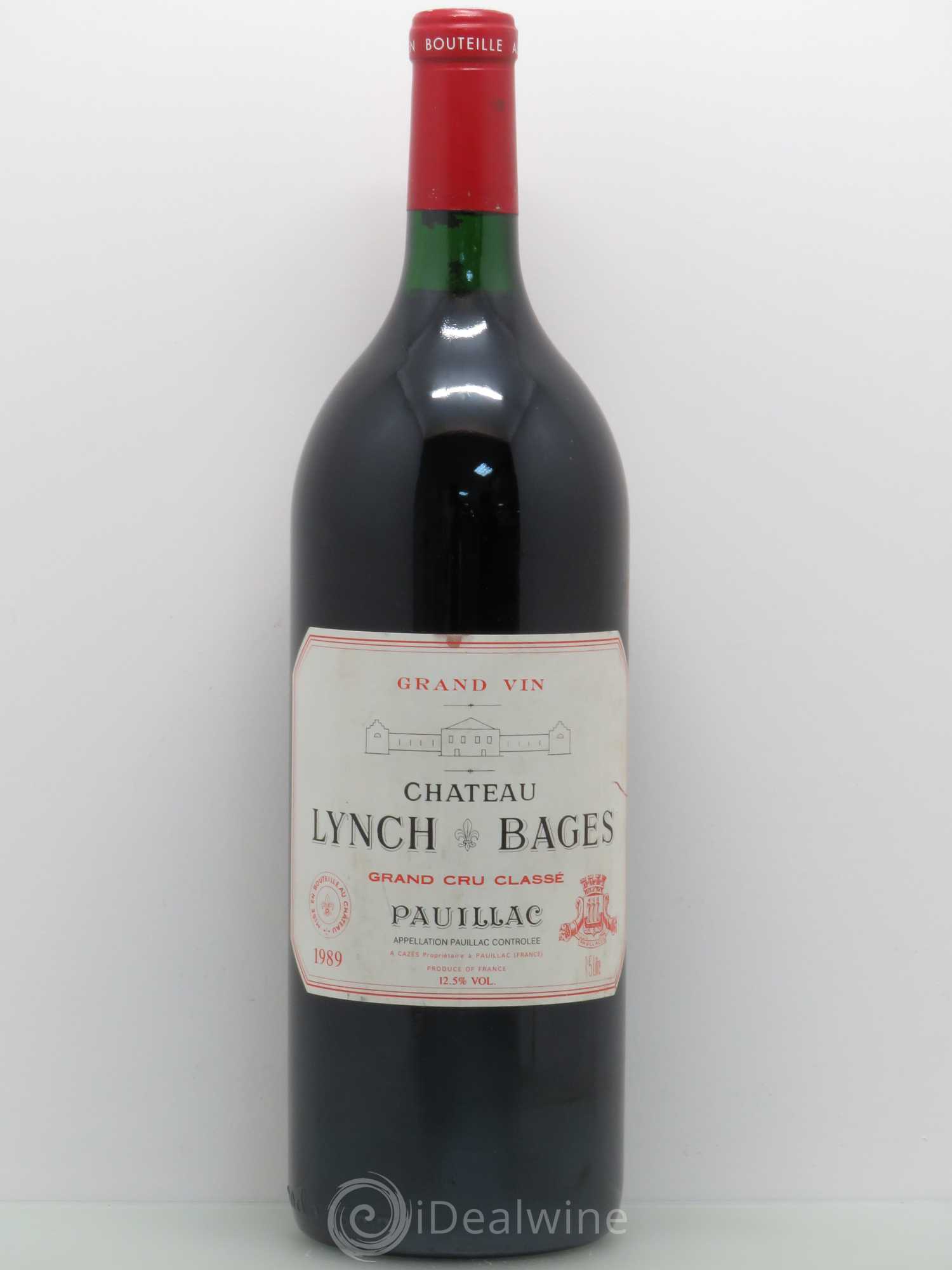 Château Lynch Bages 5ème Grand Cru Classé 1989 - Lot de 1 magnum - 0