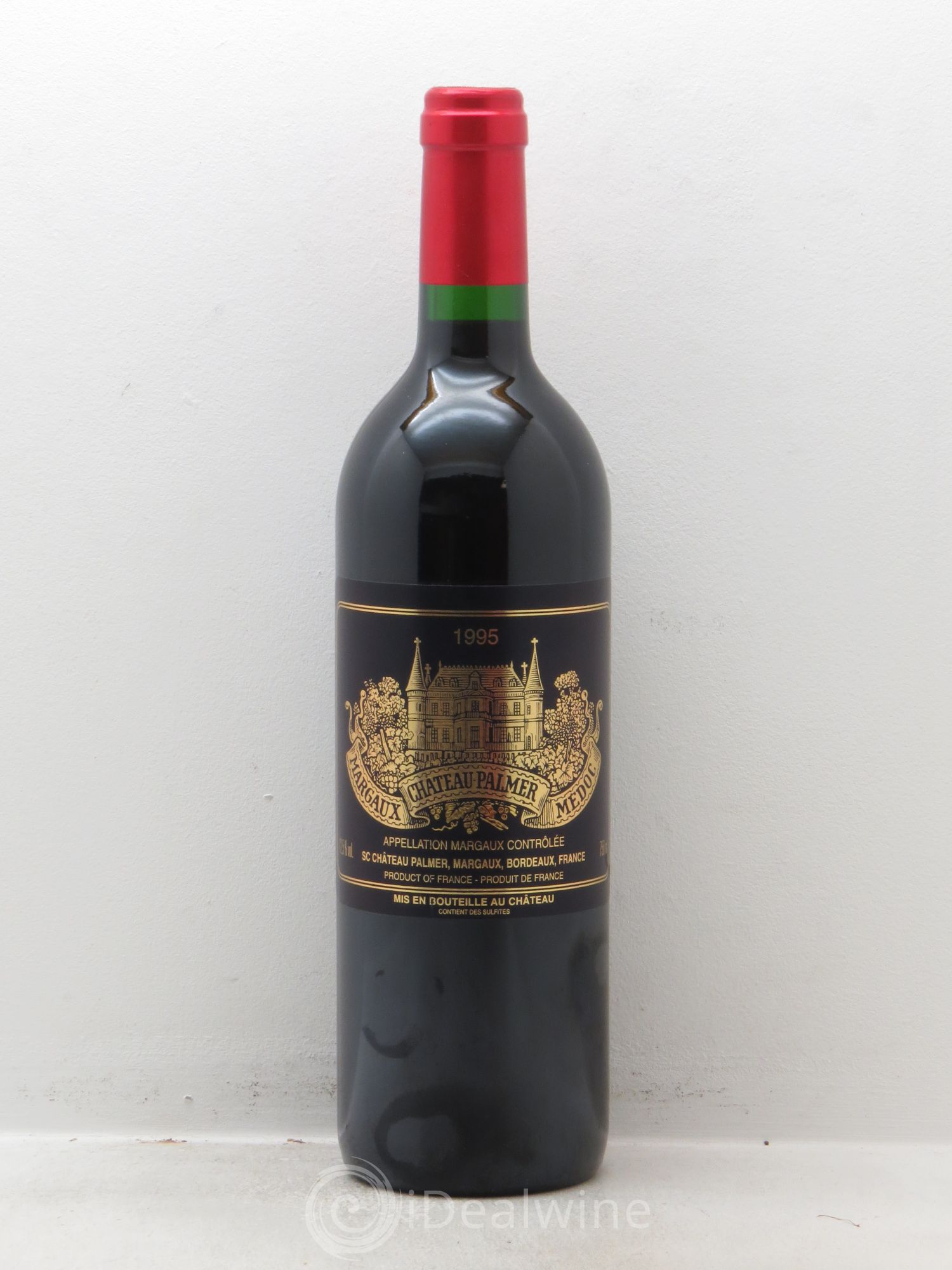 Château Palmer 3ème Grand Cru Classé 1995 - Lot de 1 bouteille - 0