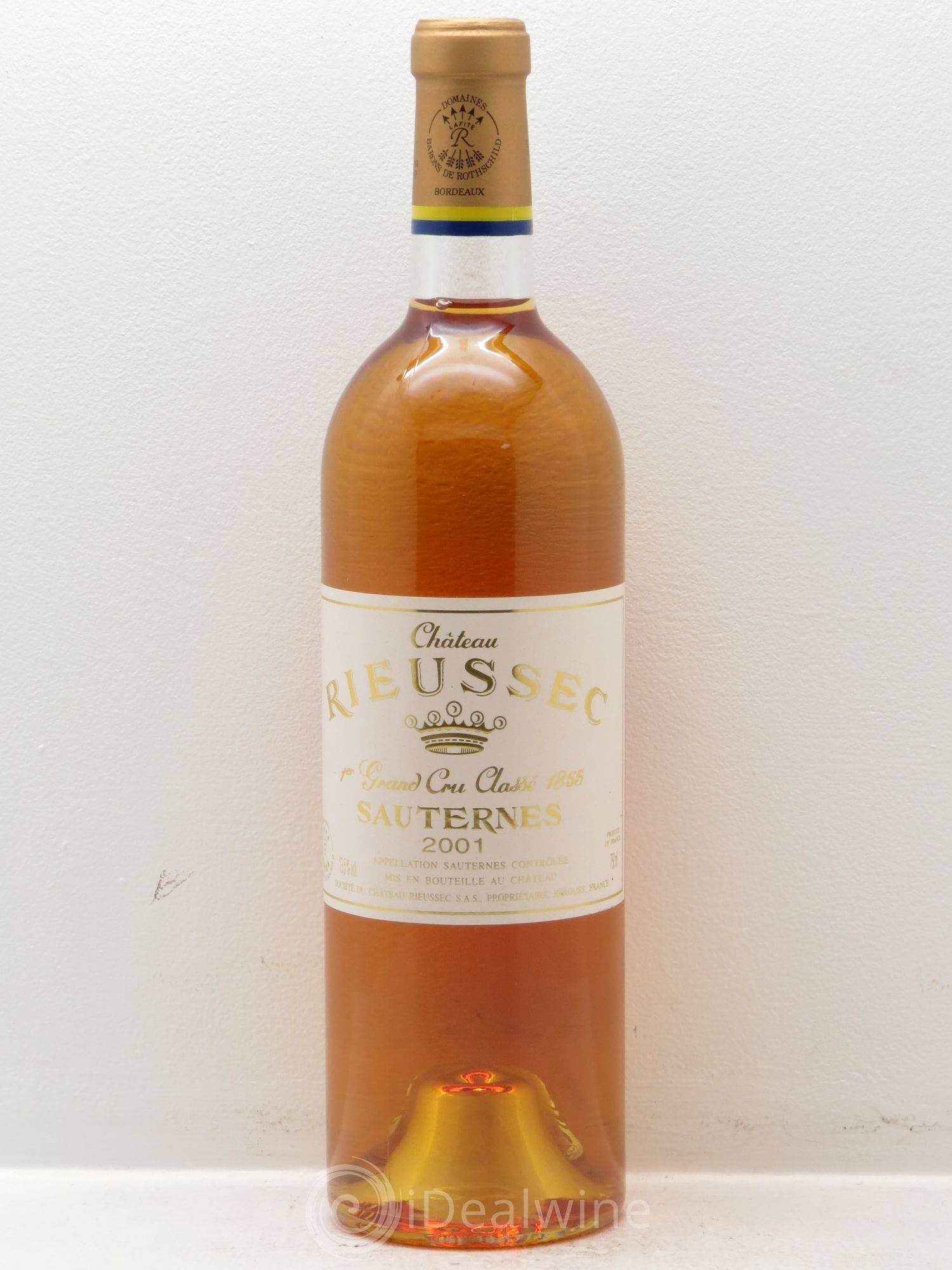Château Rieussec 1er Grand Cru Classé 2001 - Posten von 1 Flasche - 0