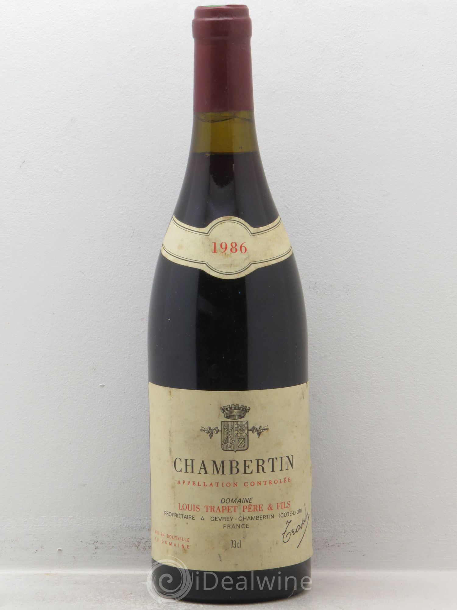 Chambertin Grand Cru 1986 - Lot de 1 bouteille - 0