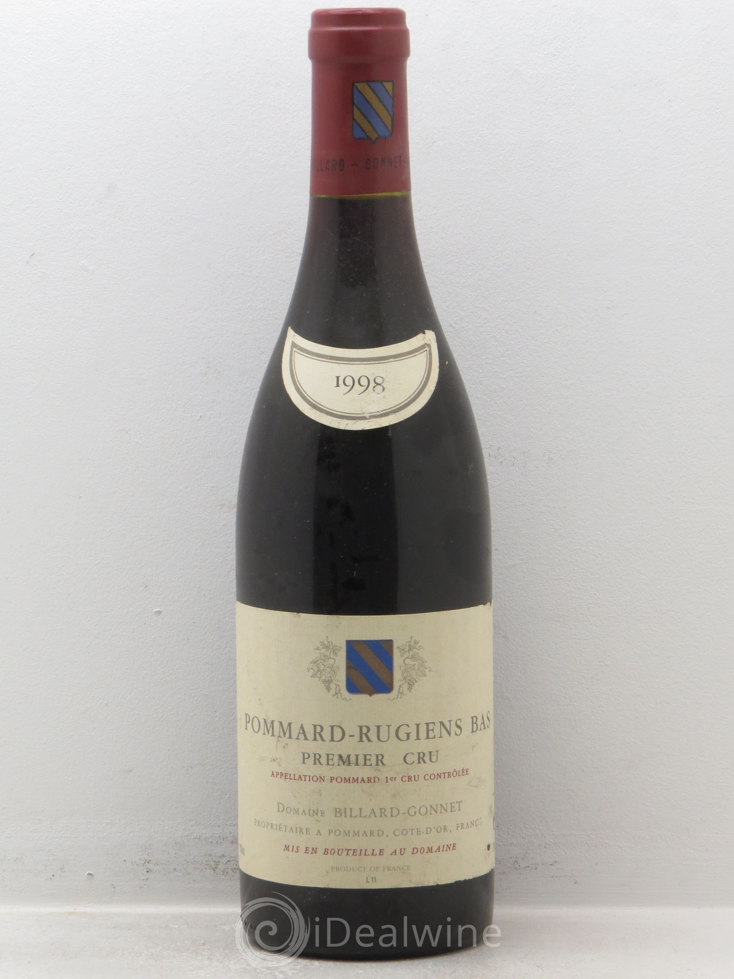 Pommard 1er Cru Rugiens-bas 1998 - Lot de 6 bouteilles - 0