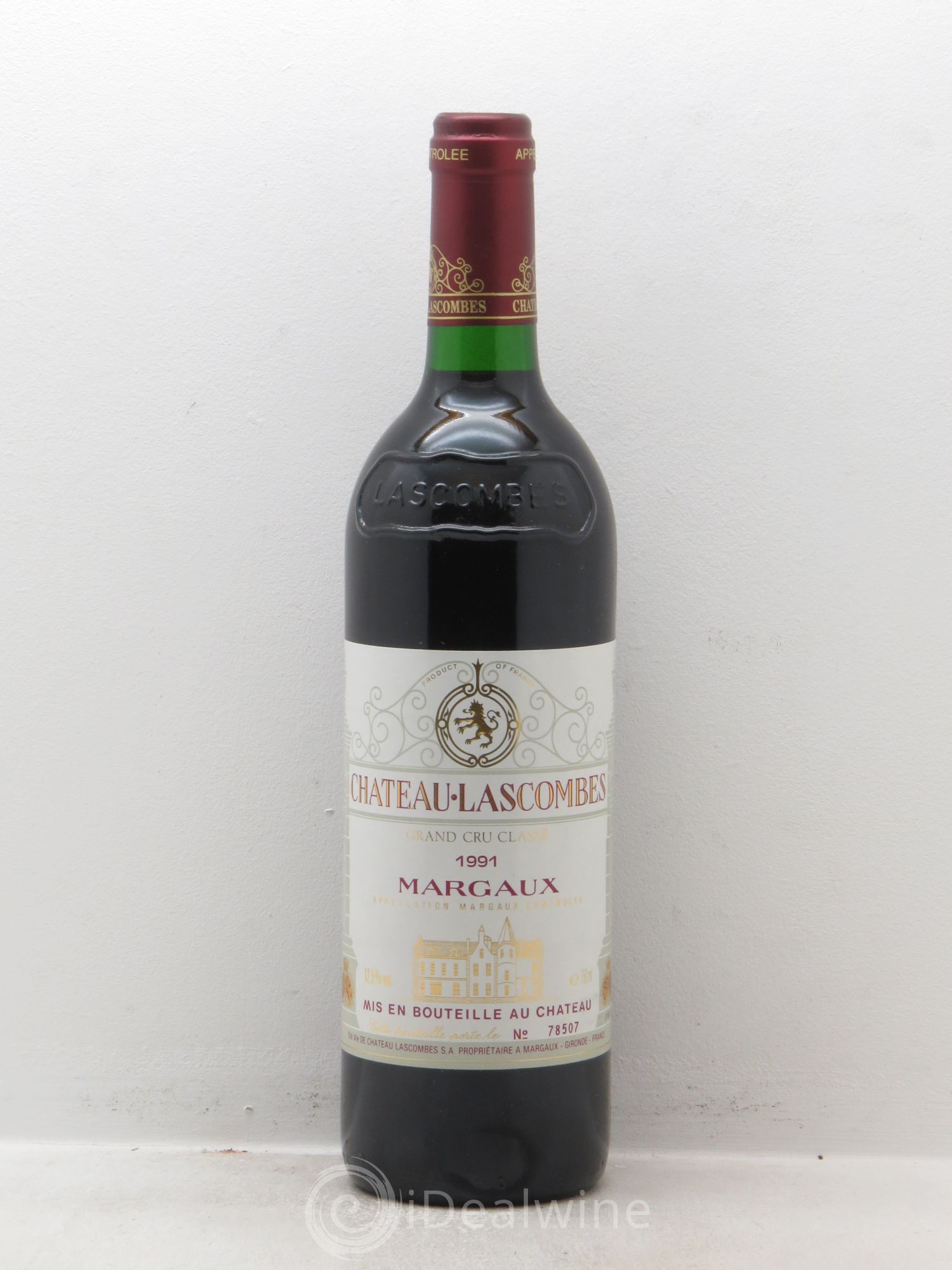 Château Lascombes 2ème Grand Cru Classé 1991 - Lot de 12 bouteilles - 0