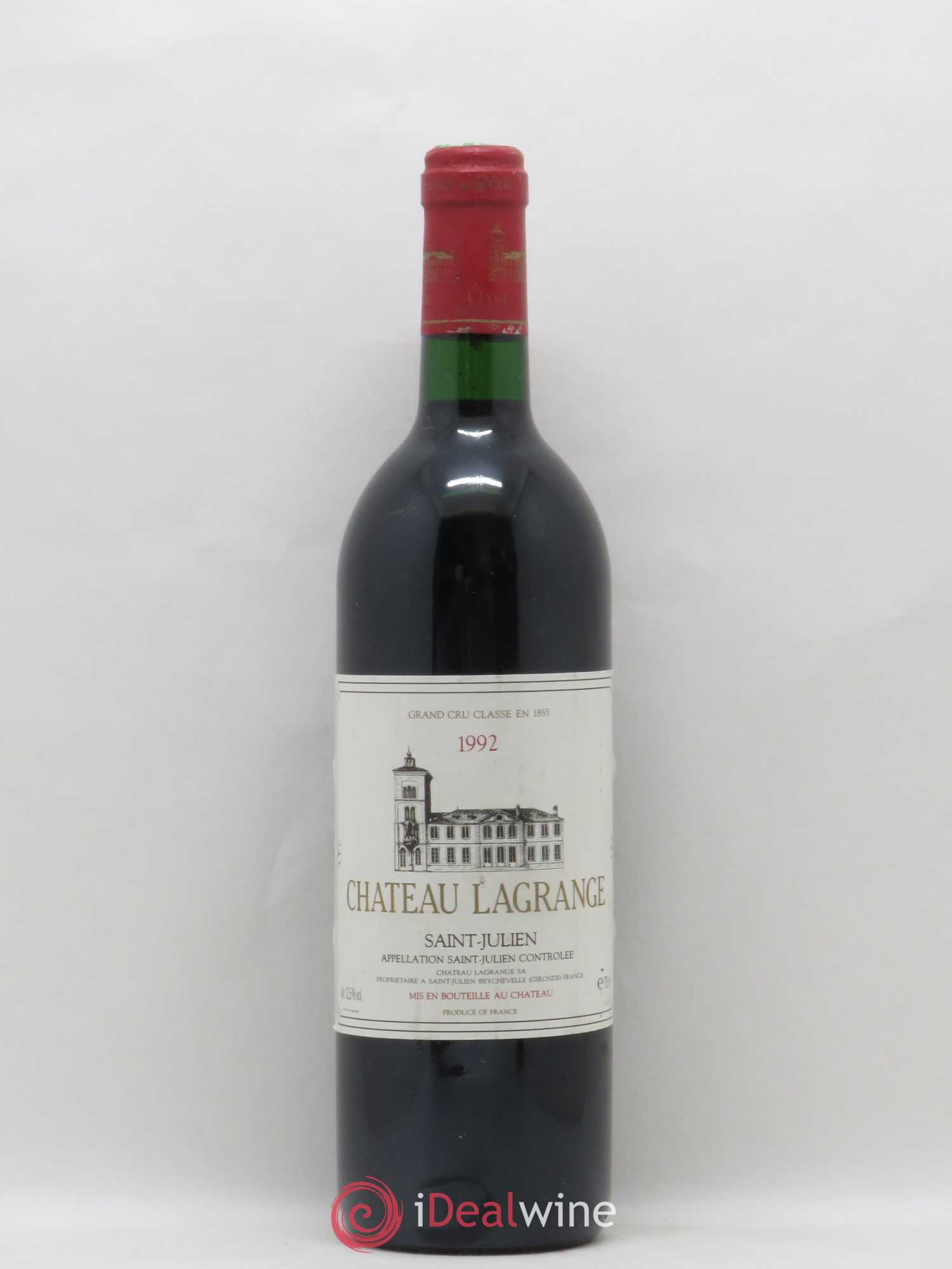Château Lagrange 3ème Grand Cru Classé 1992 - Lot de 1 bouteille - 0