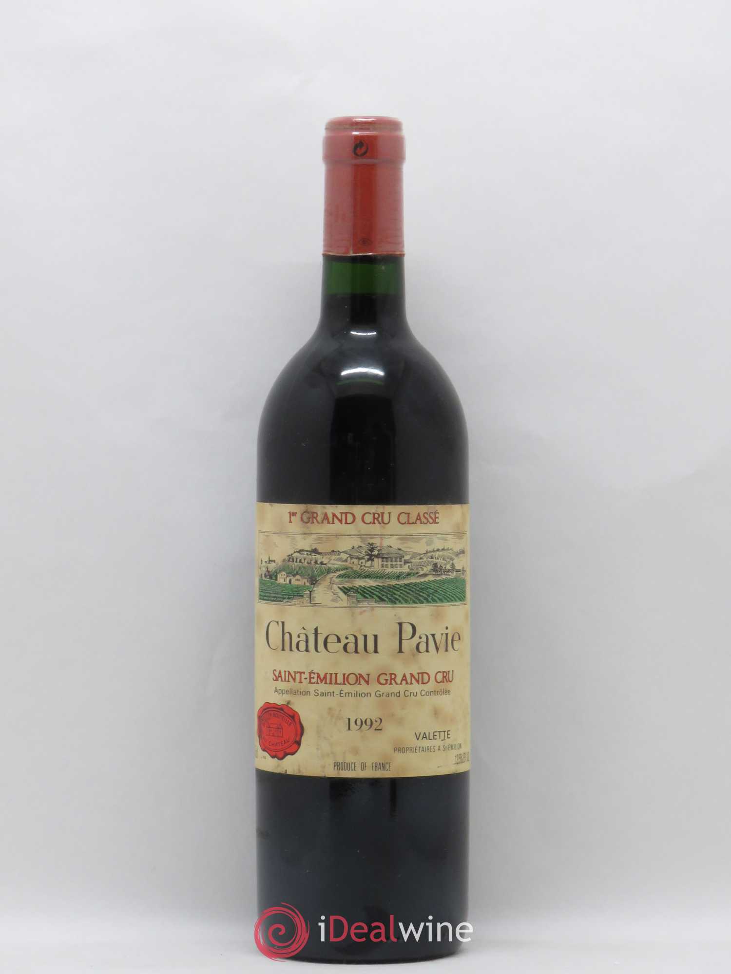 Château Pavie 1er Grand Cru Classé A 1992 - Lot de 1 bouteille - 0