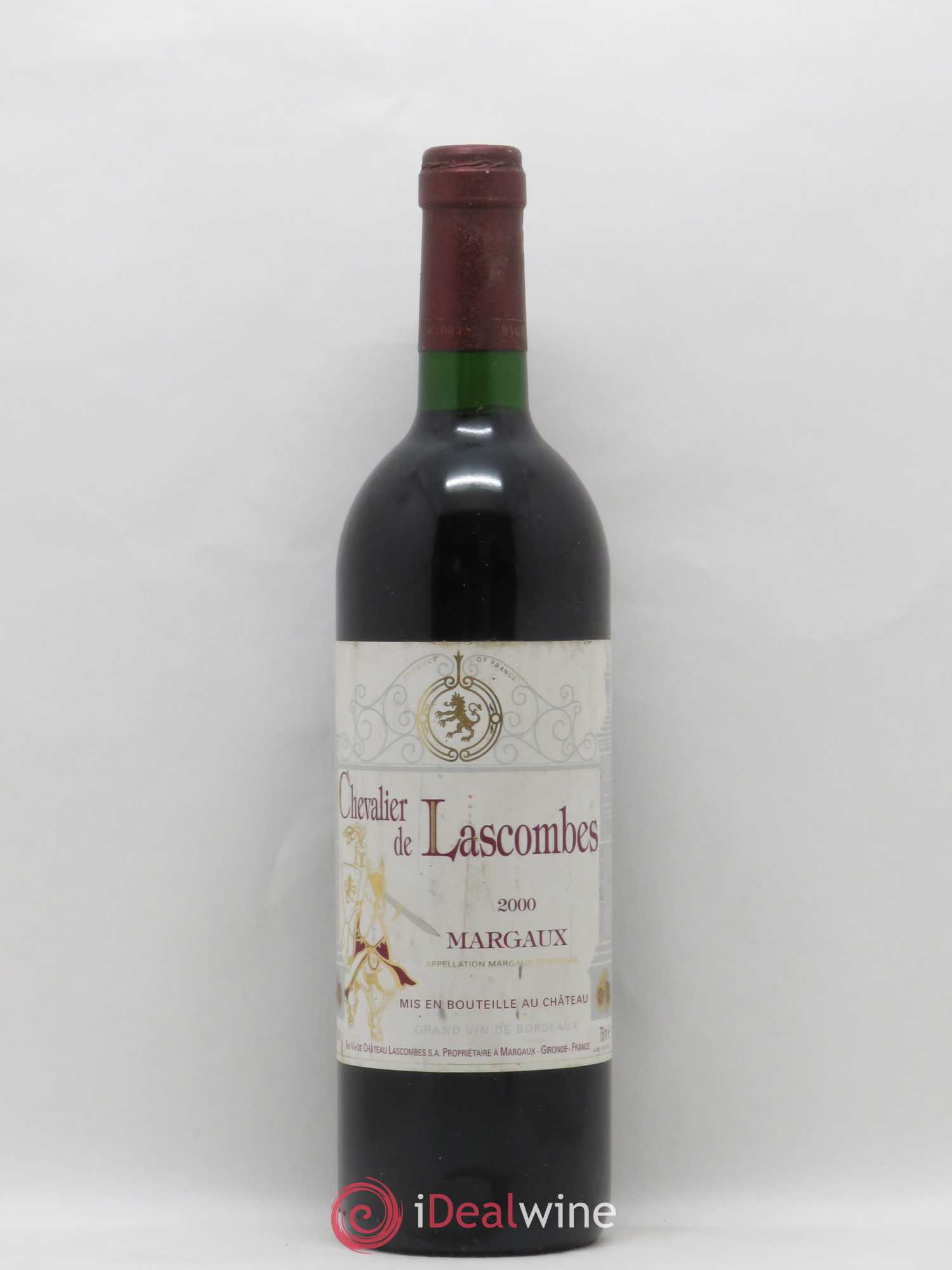 Chevalier de Lascombes Second Vin 2000 - Lot de 1 bouteille - 0