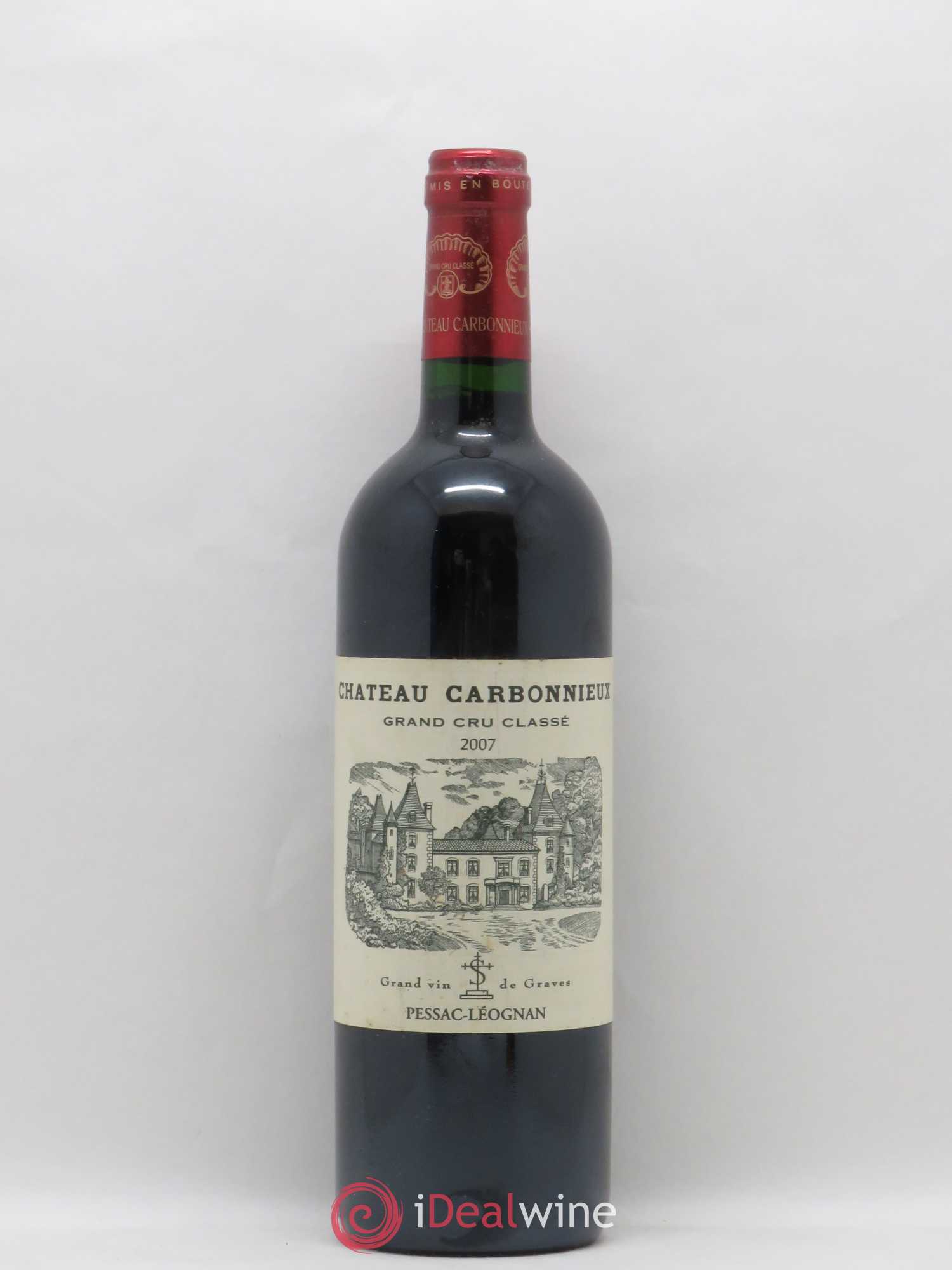 Château Carbonnieux Cru Classé de Graves 2007 - Lot de 1 bouteille - 0